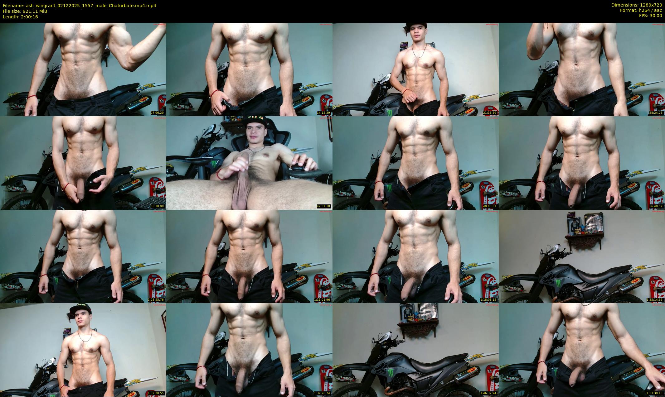ash_wingrant — 121 minute Chaturbate male cam show recording, 720p, Dec 2, 2025