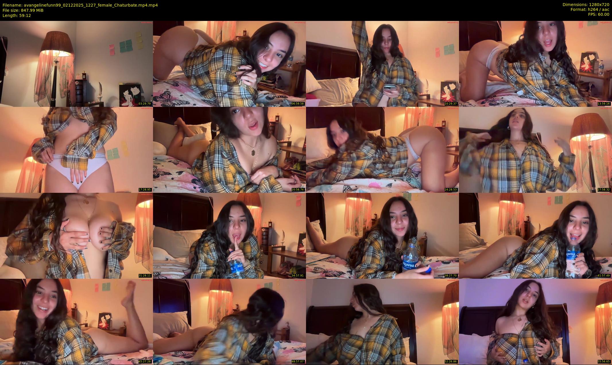 avangelinefunn99 — 60 minute Chaturbate female cam show recording, 720p, Dec 2, 2025