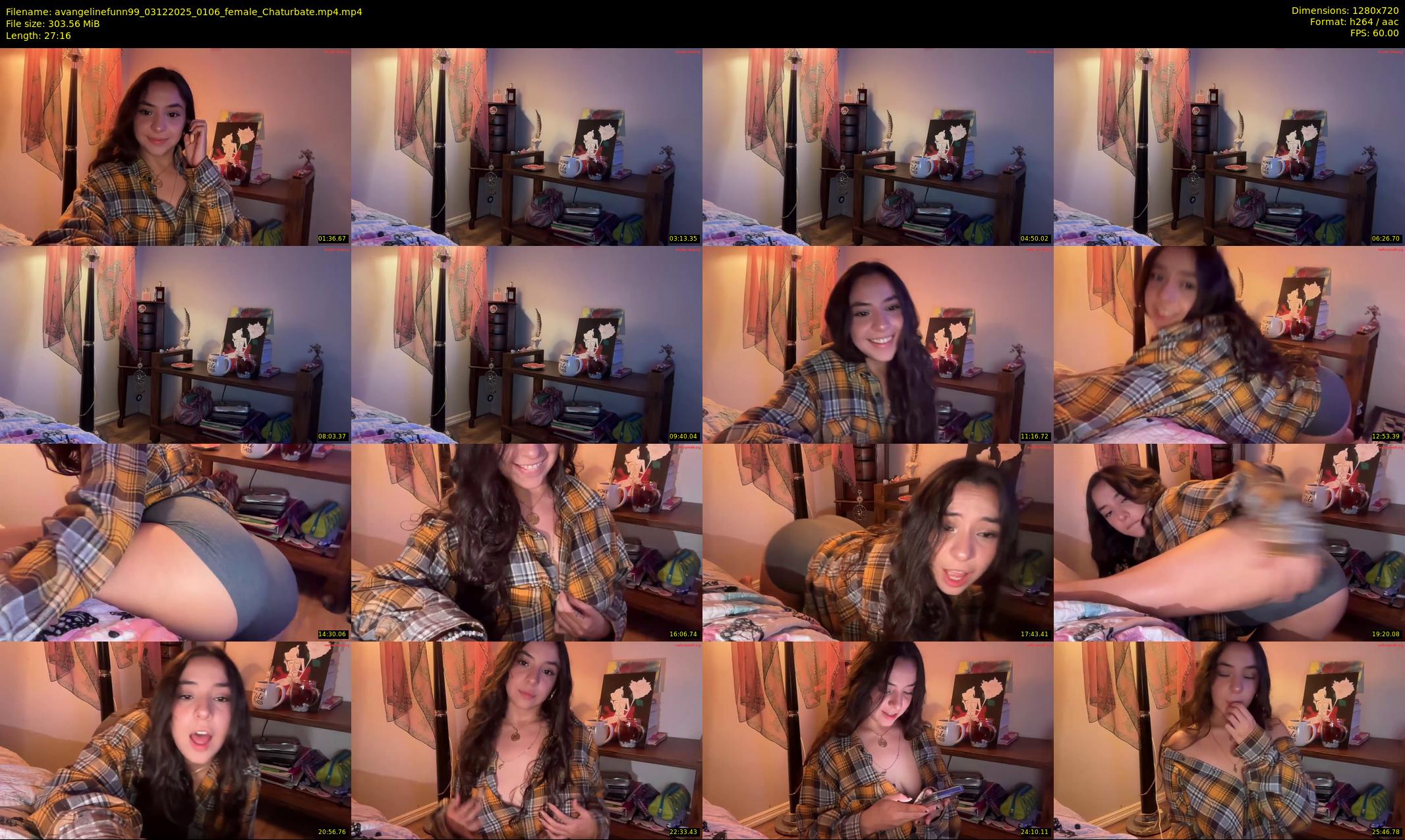 avangelinefunn99 — 28 minute Chaturbate female cam show recording, 720p, Dec 3, 2025