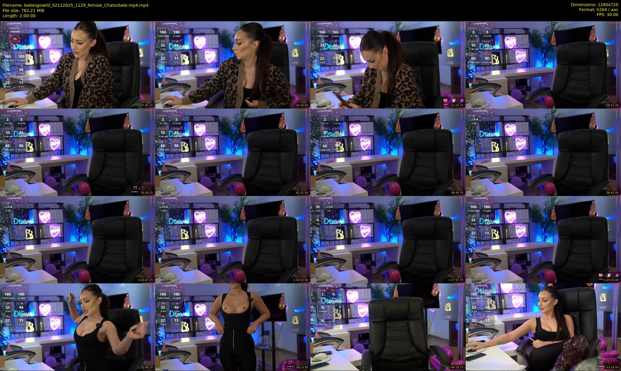 babesgowild — 120 minute Chaturbate couple cam show recording, 720p, Dec 2, 2025