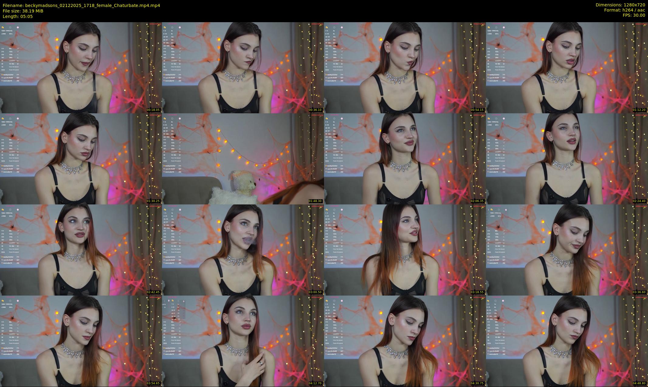 beckymadsons — 6 minute Chaturbate female cam show recording, 720p, Dec 2, 2025