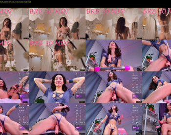 breeding_material — 120 minute Chaturbate female cam show recording, 720p, Dec 2, 2025