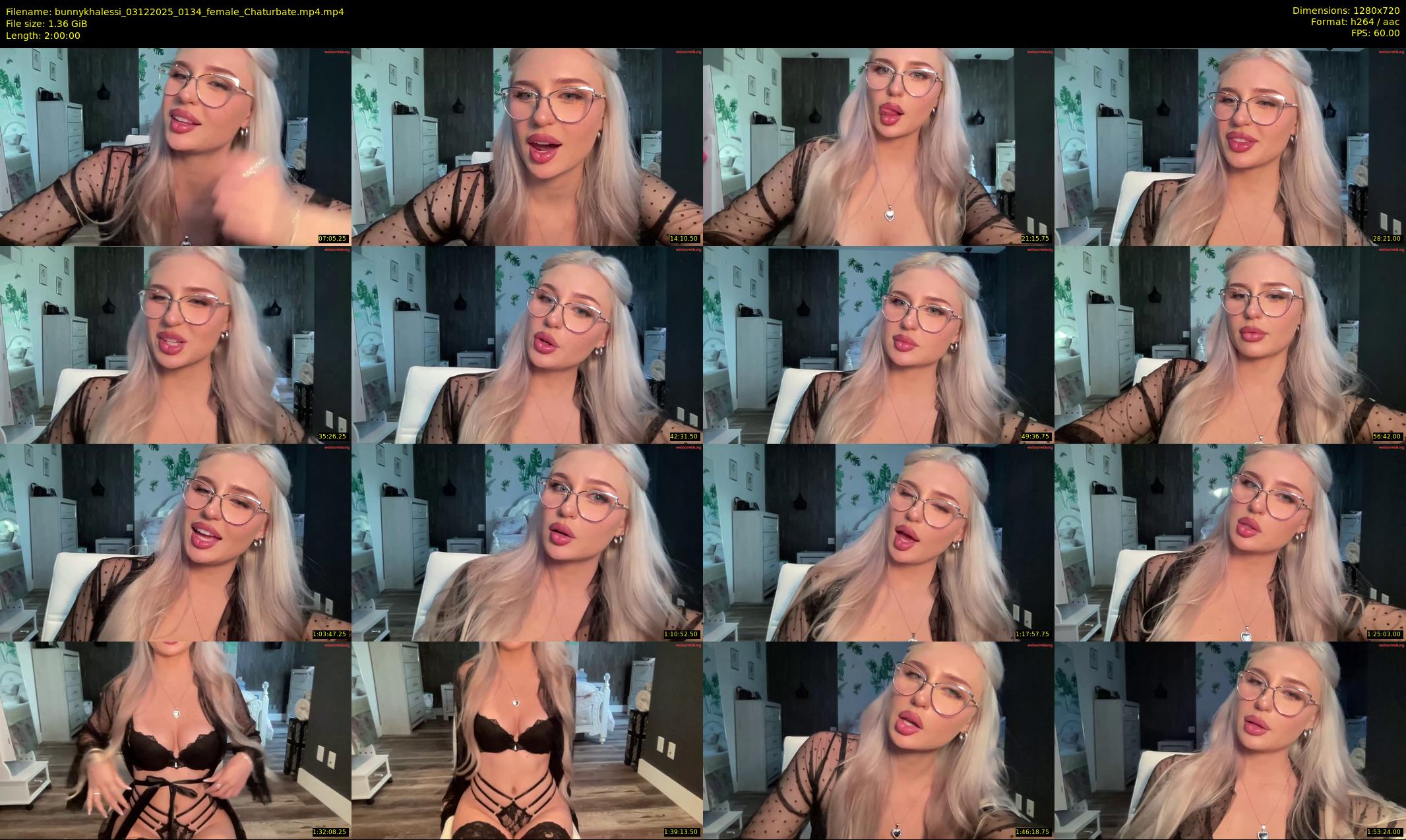 bunnykhalessi — 120 minute Chaturbate female cam show recording, 720p, Dec 3, 2025