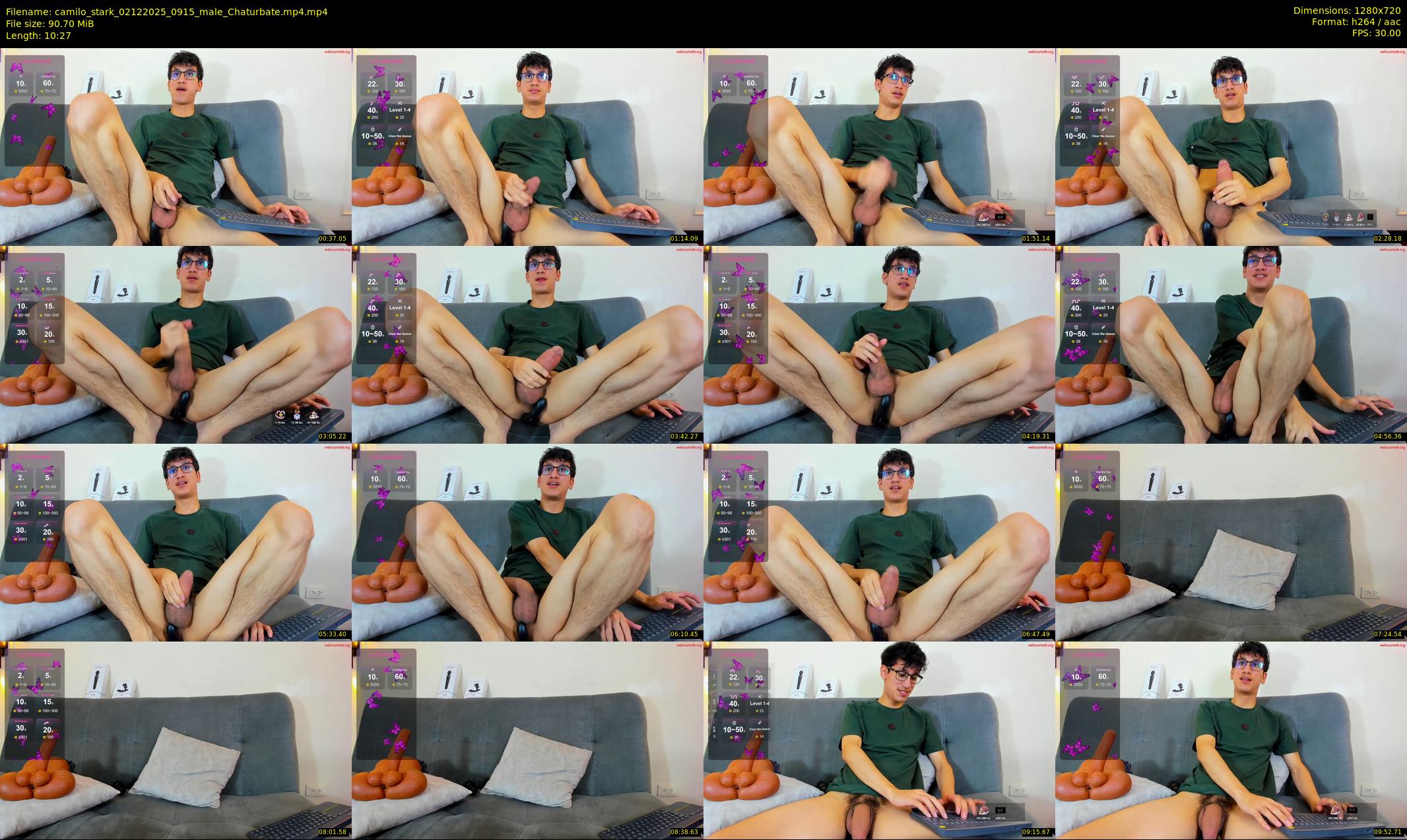 camilo_stark — 11 minute Chaturbate male cam show recording, 720p, Dec 2, 2025
