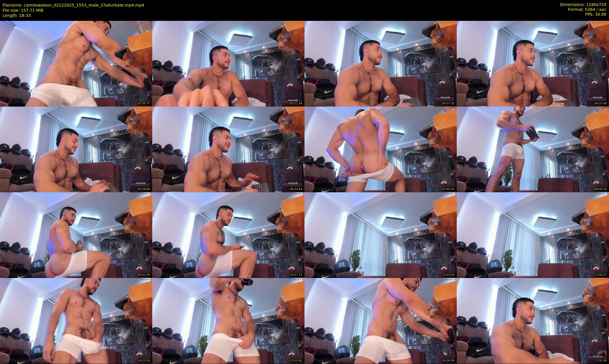 camilowatson — 19 minute Chaturbate male cam show recording, 720p, Dec 2, 2025