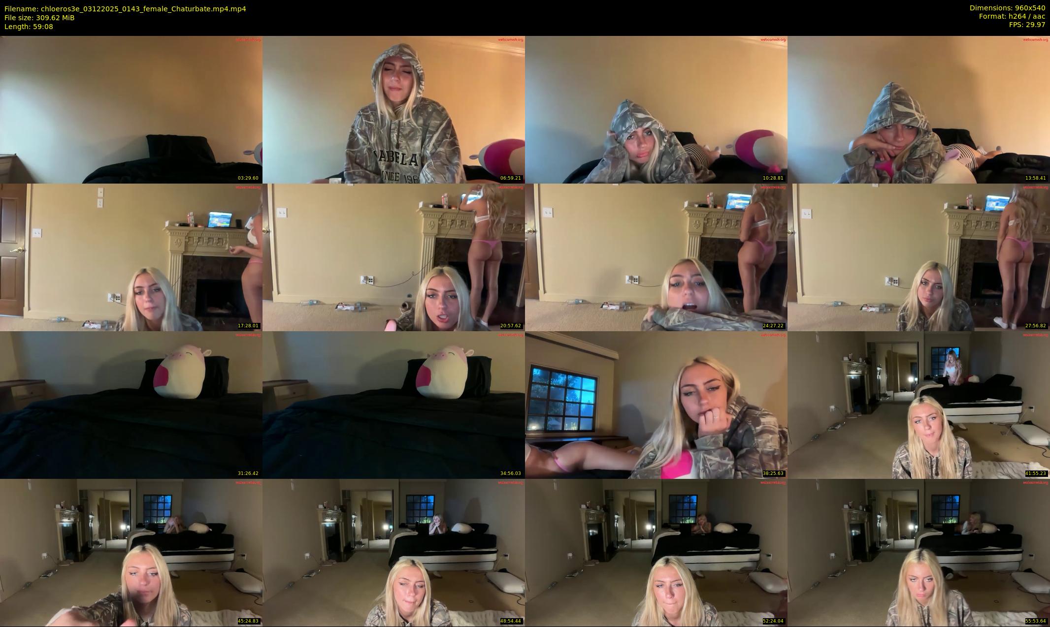 chloeros3e — 60 minute Chaturbate female cam show recording, 480p, Dec 3, 2025