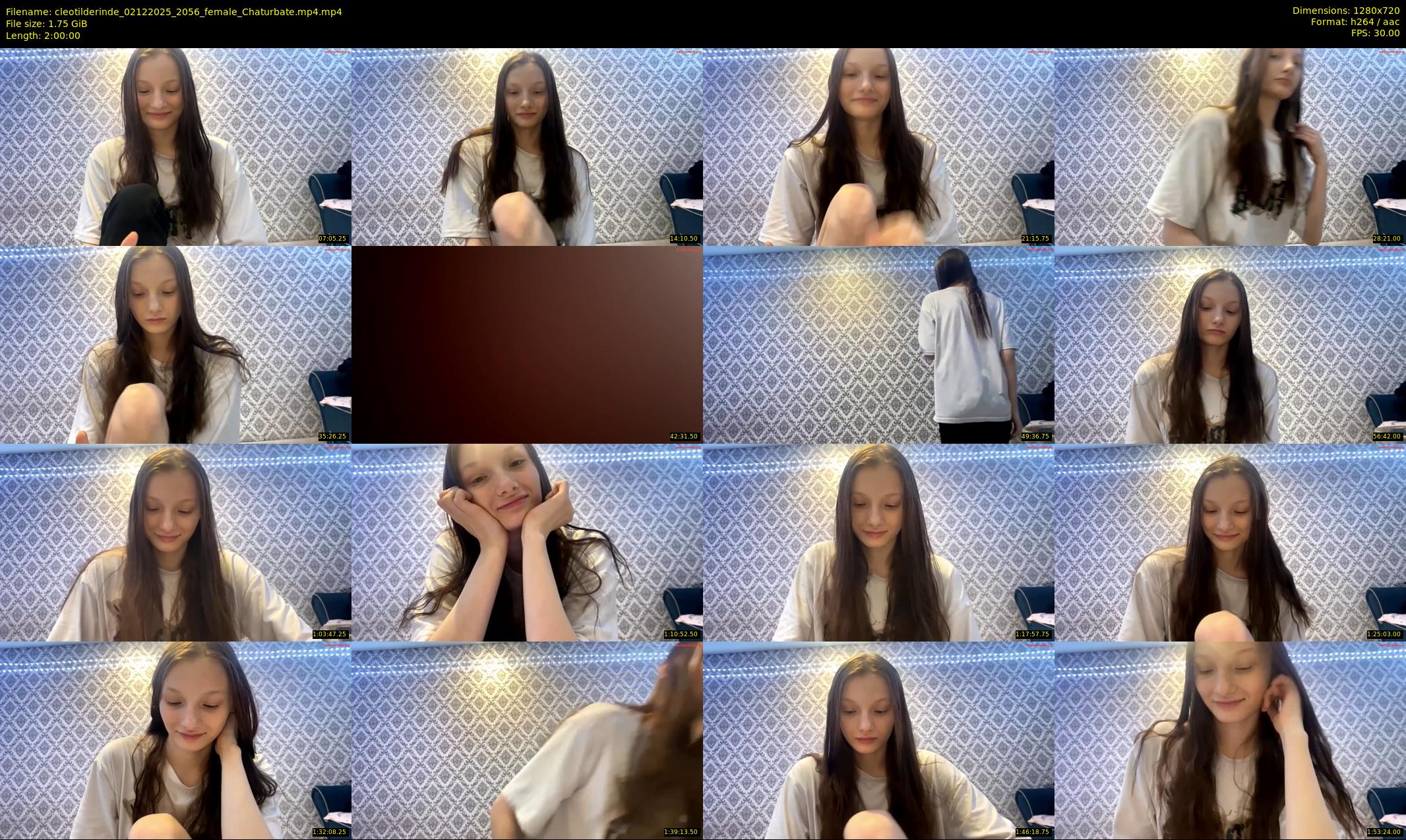 cleotilderinde — 120 minute Chaturbate female cam show recording, 720p, Dec 2, 2025