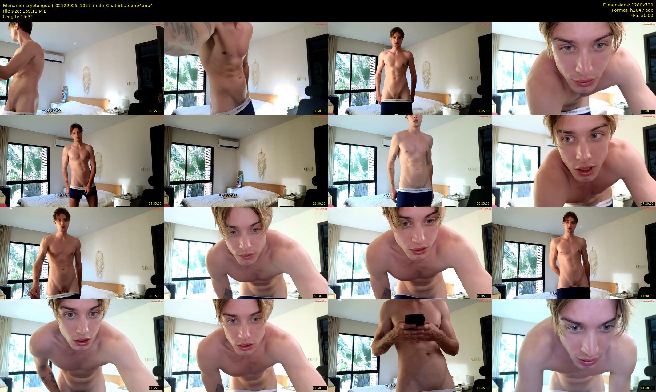 cryptongood — 16 minute Chaturbate male cam show recording, 720p, Dec 2, 2025