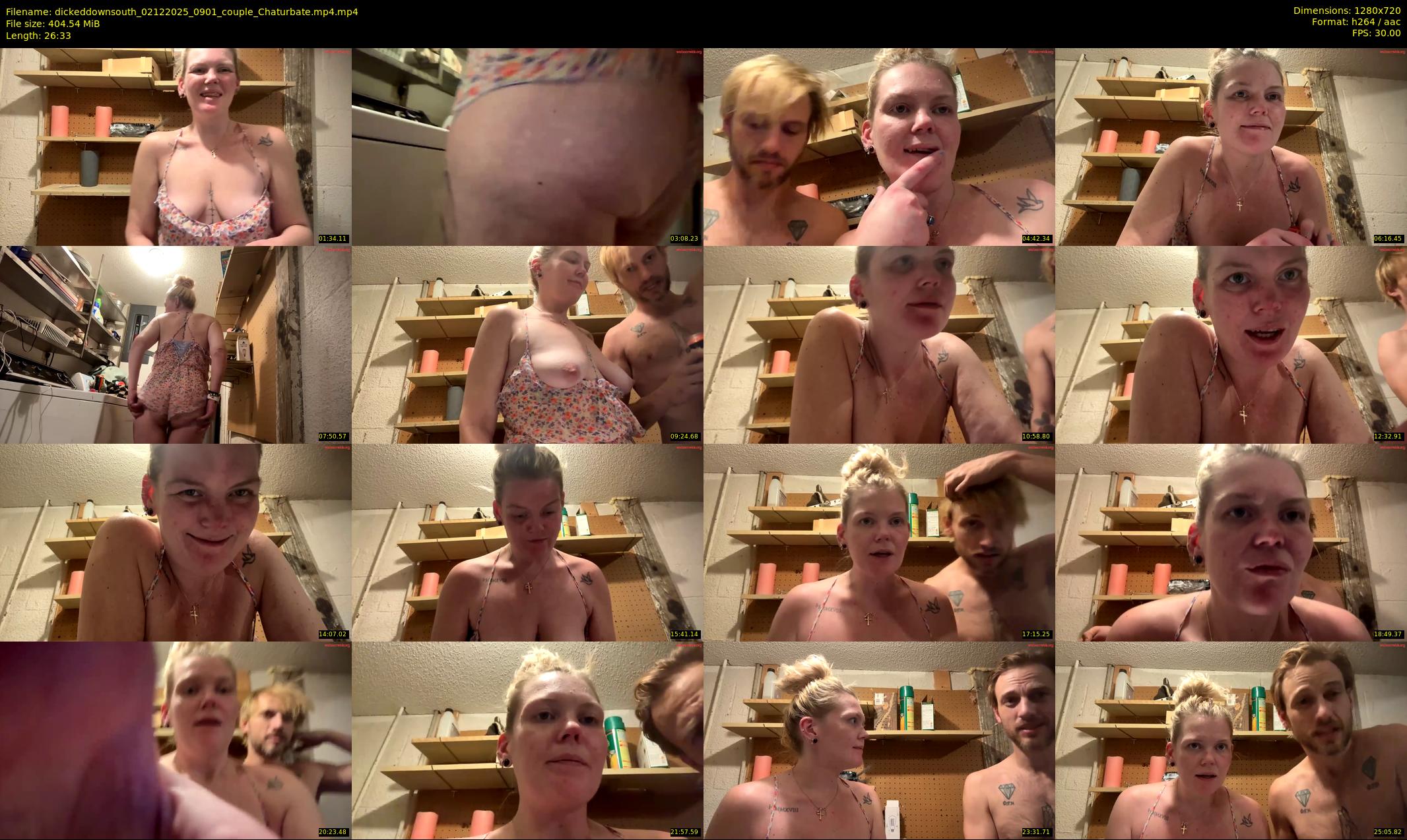 dickeddownsouth — 27 minute Chaturbate couple cam show recording, 720p, Dec 2, 2025