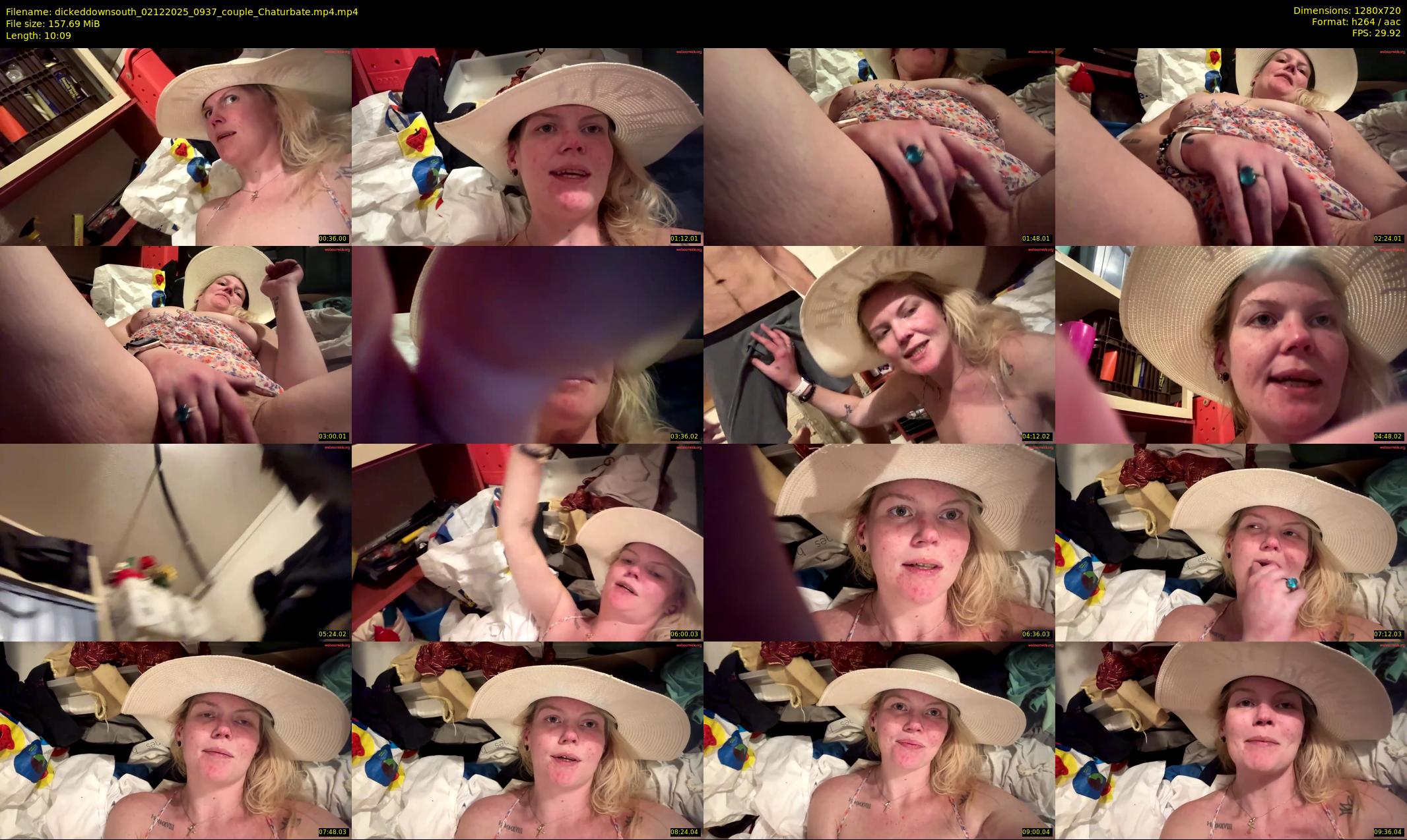 dickeddownsouth — 11 minute Chaturbate couple cam show recording, 720p, Dec 2, 2025