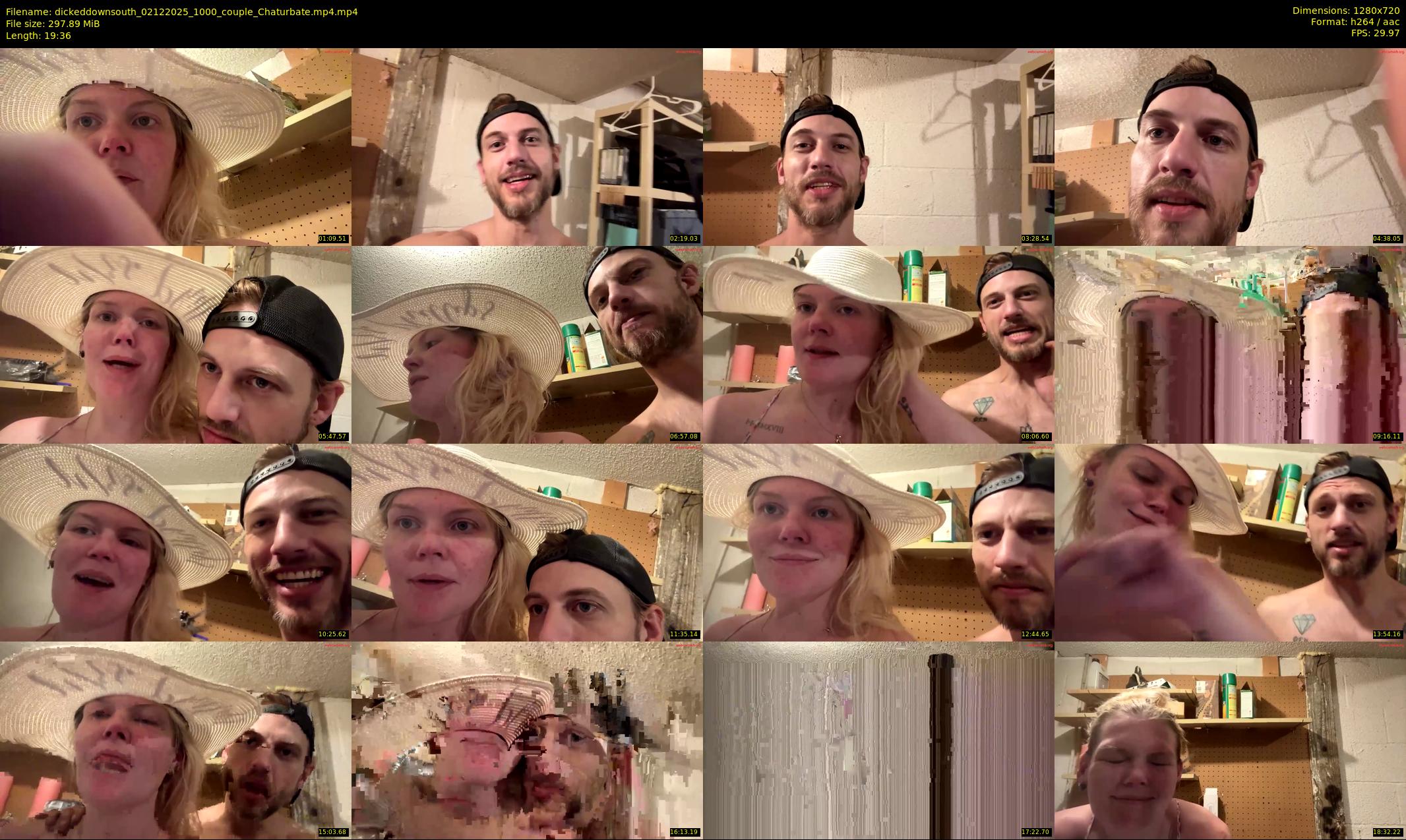 dickeddownsouth — 20 minute Chaturbate couple cam show recording, 720p, Dec 2, 2025