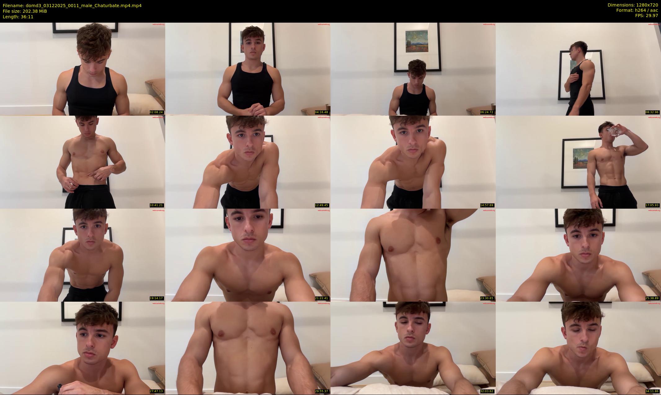 domd3 — 37 minute Chaturbate male cam show recording, 720p, Dec 3, 2025