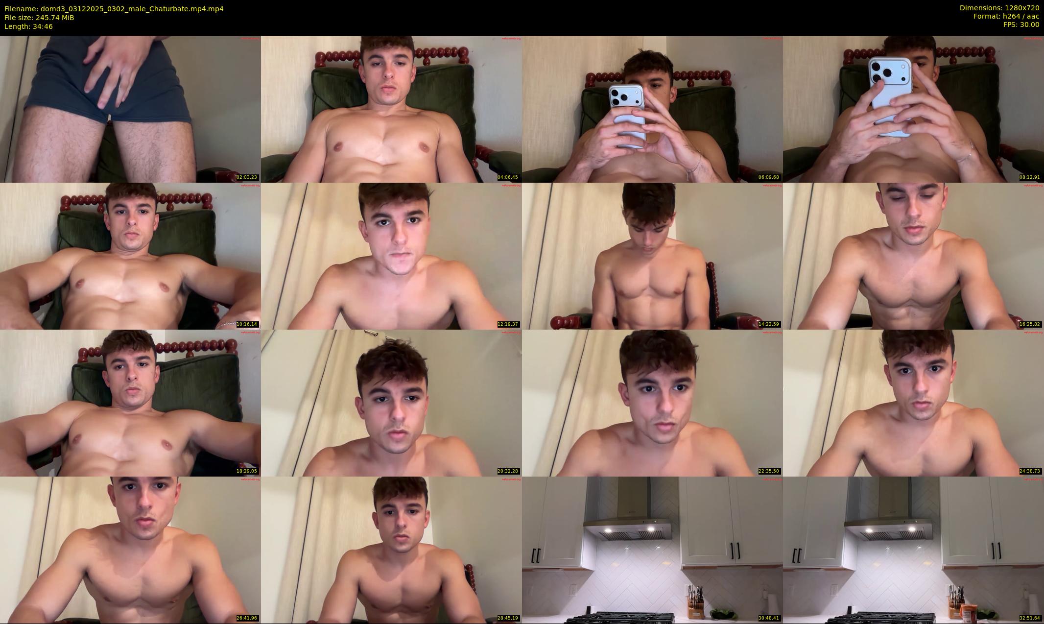 domd3 — 35 minute Chaturbate male cam show recording, 720p, Dec 3, 2025