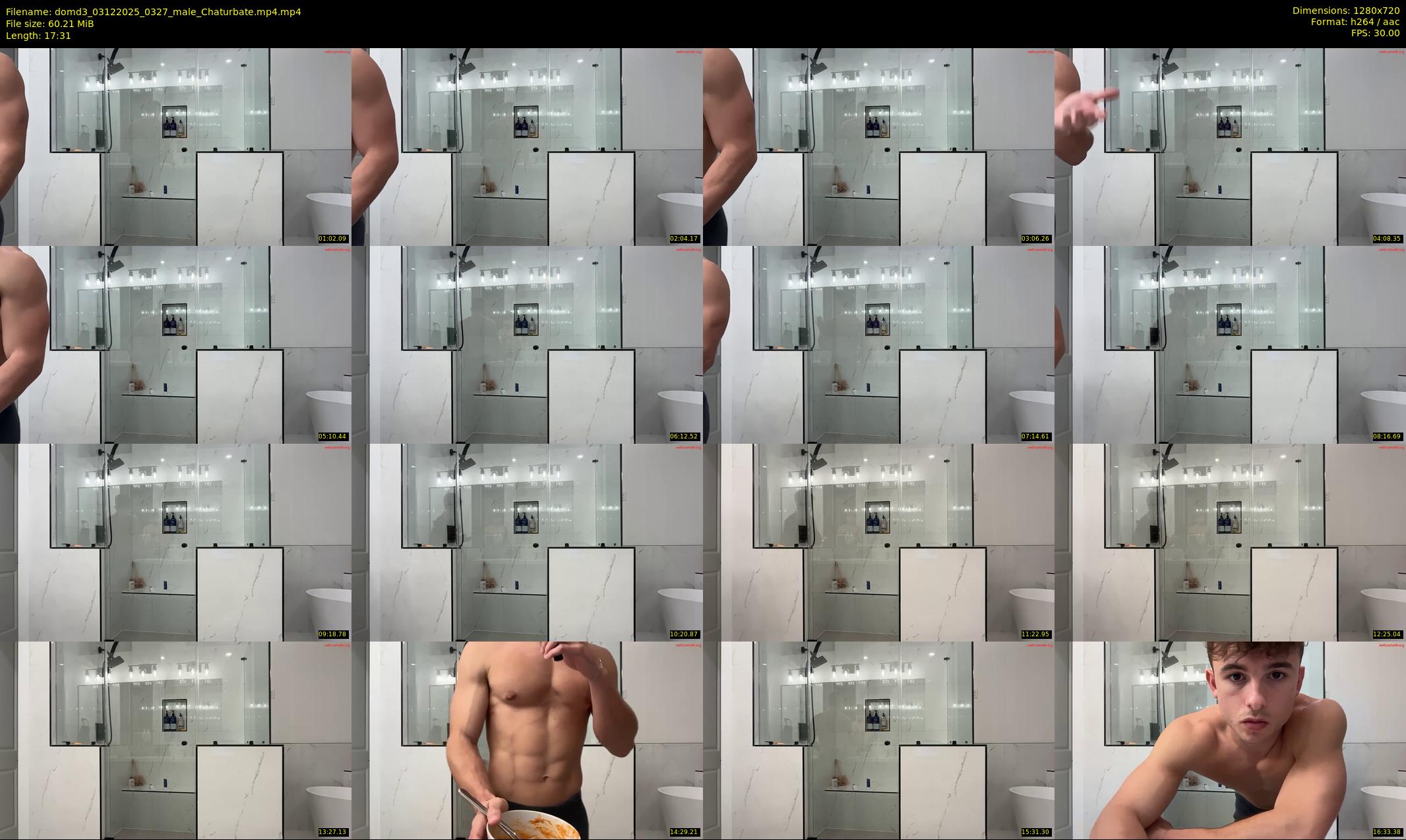domd3 — 18 minute Chaturbate male cam show recording, 720p, Dec 3, 2025