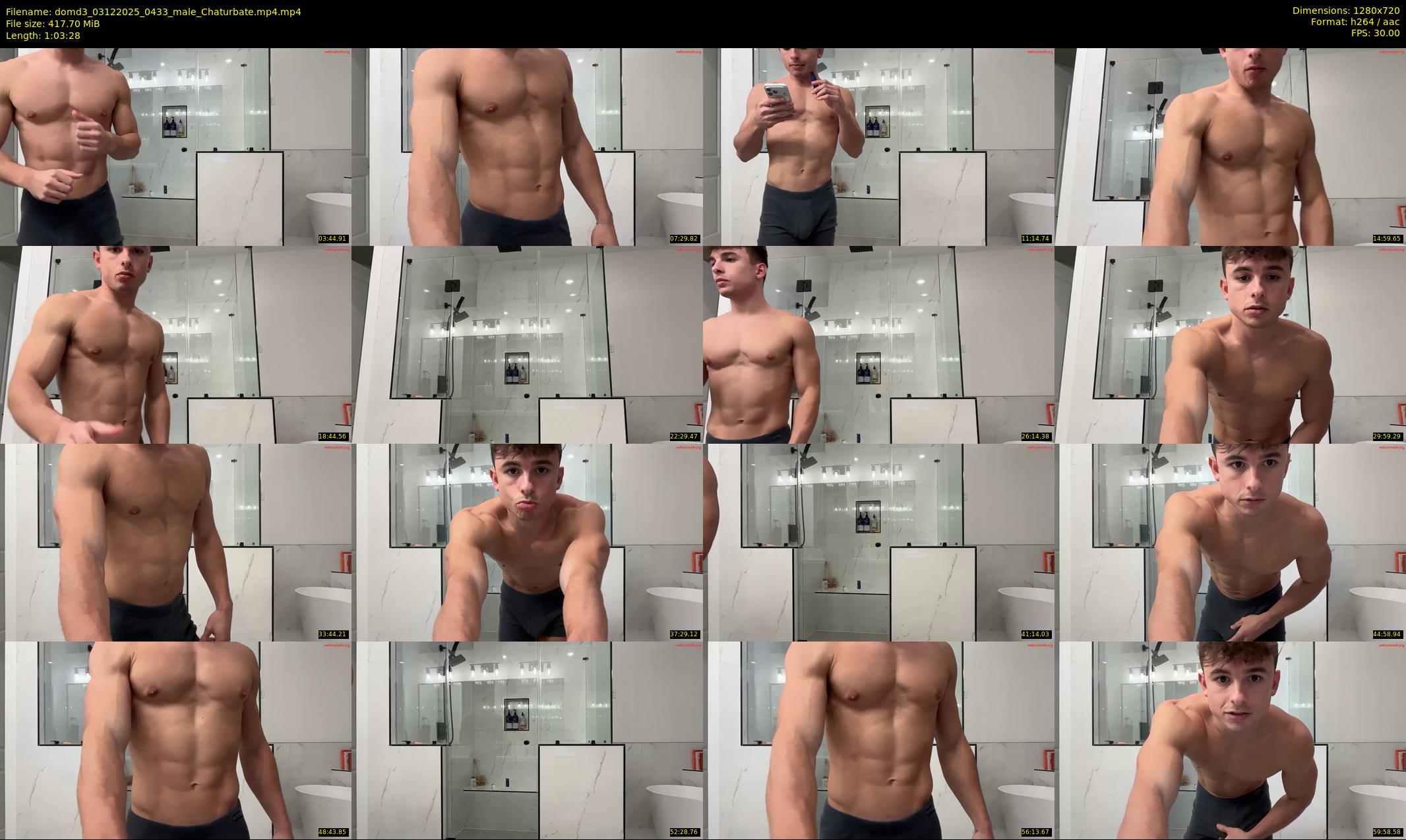 domd3 — 64 minute Chaturbate male cam show recording, 720p, Dec 3, 2025
