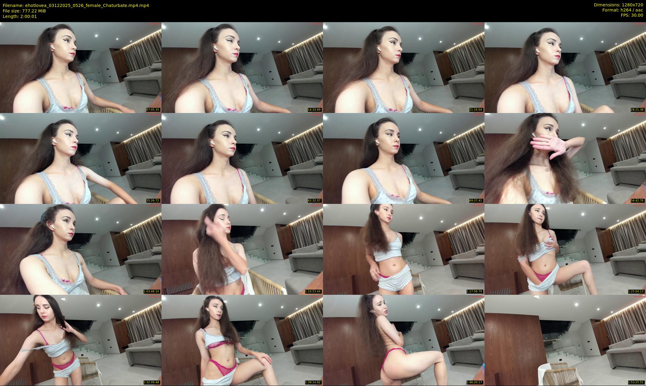 ehotlovea — 121 minute Chaturbate female cam show recording, 720p, Dec 3, 2025