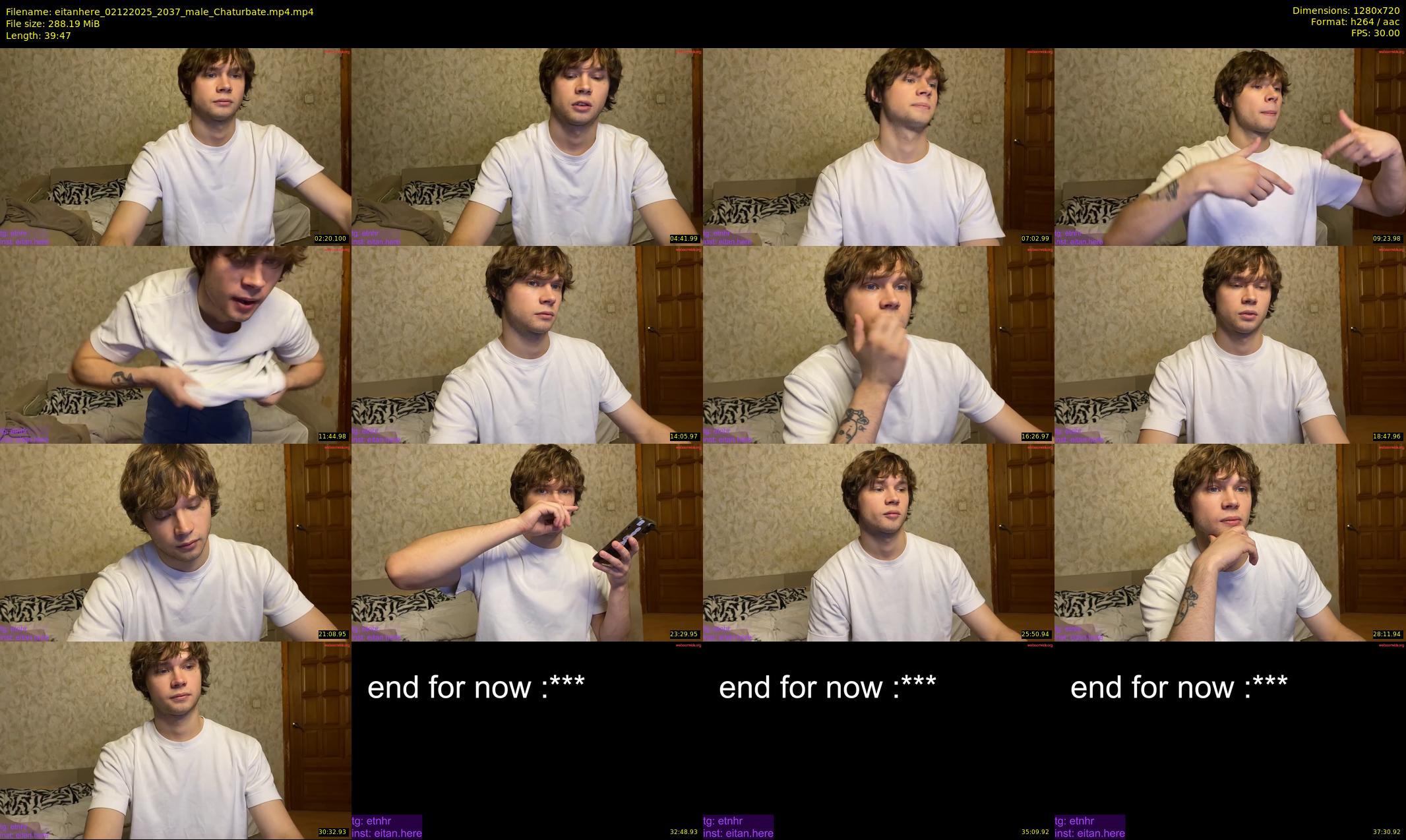 eitanhere — 40 minute Chaturbate male cam show recording, 720p, Dec 2, 2025