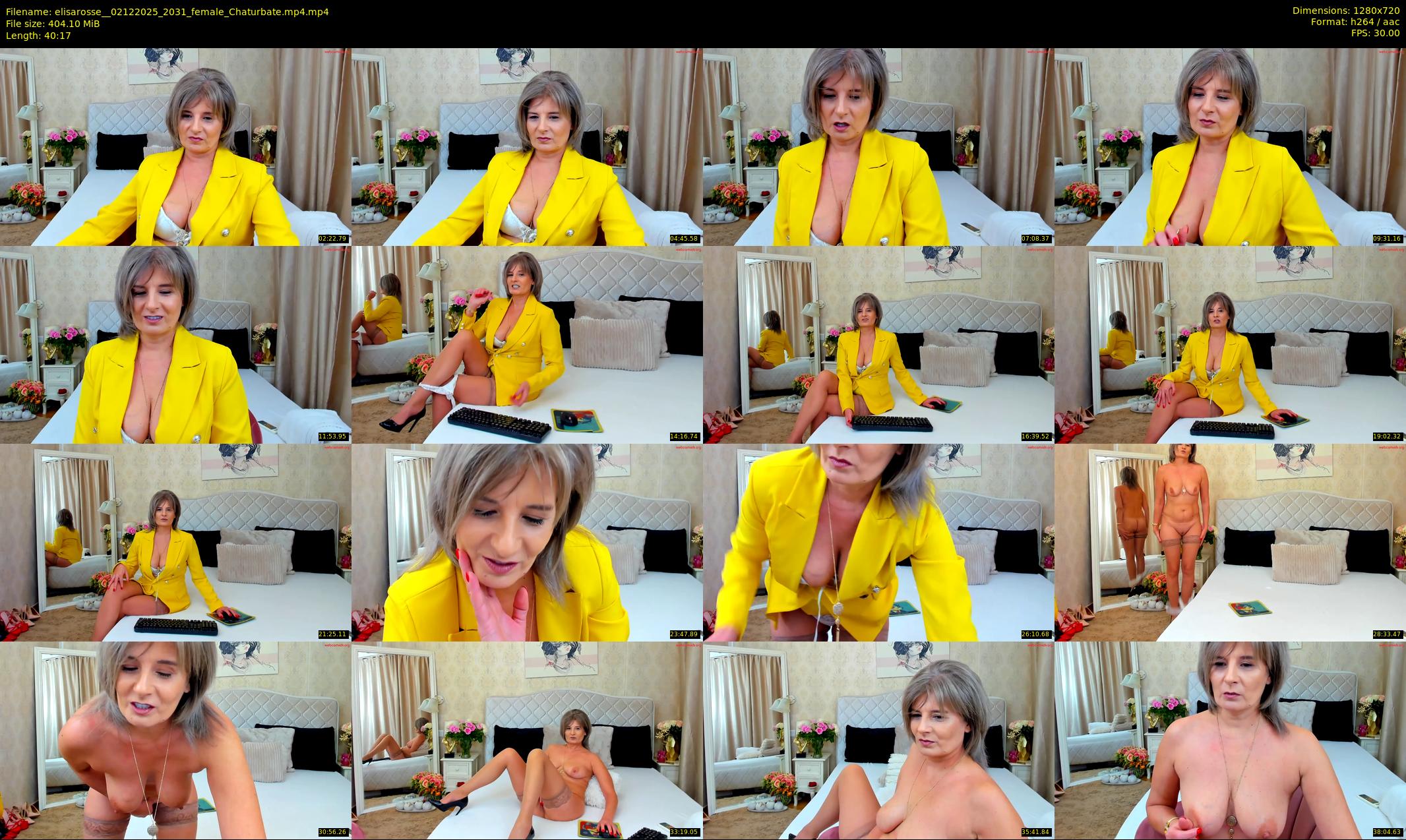 elisarosse_ — 41 minute Chaturbate female cam show recording, 720p, Dec 2, 2025