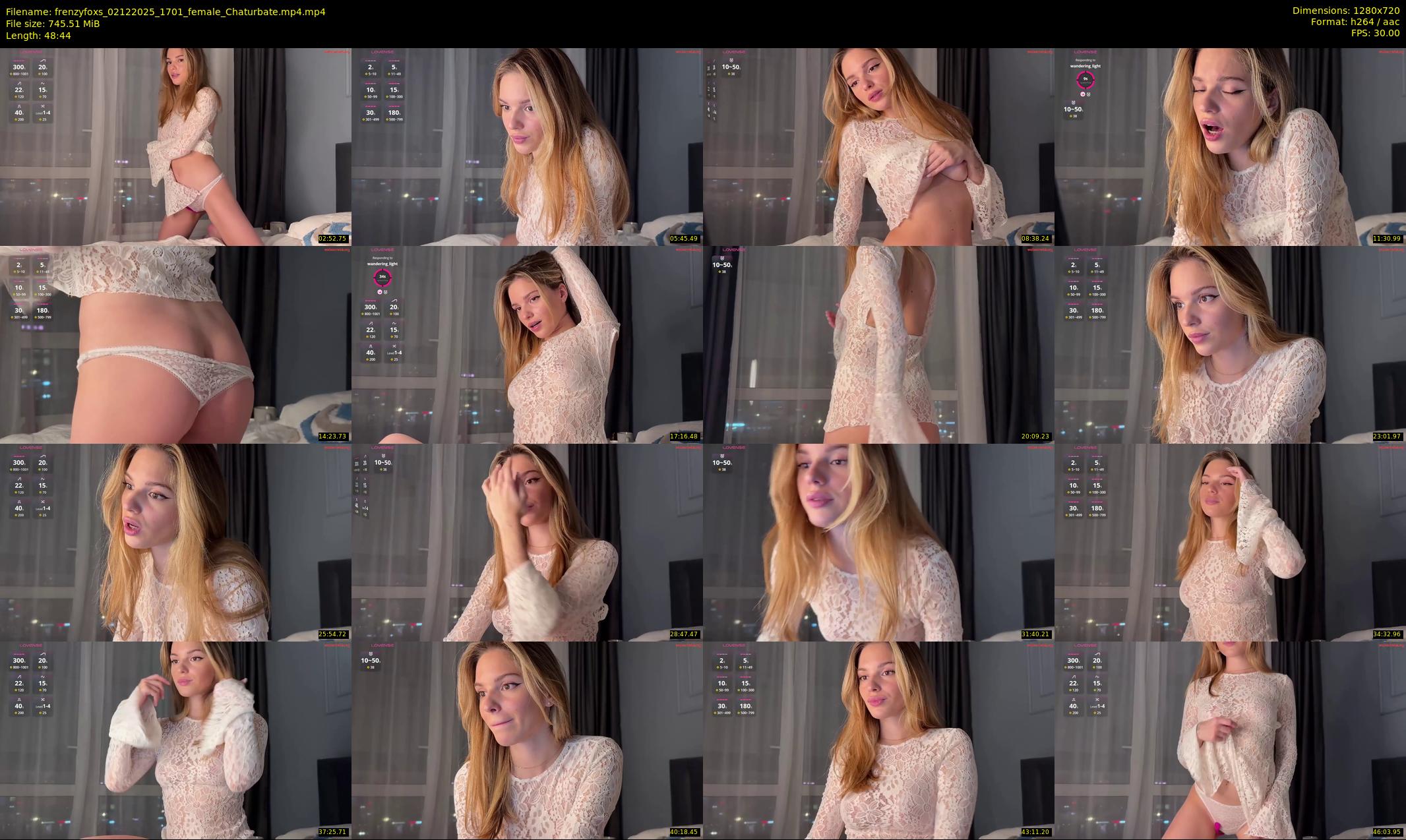 frenzyfoxs — 49 minute Chaturbate couple cam show recording, 720p, Dec 2, 2025