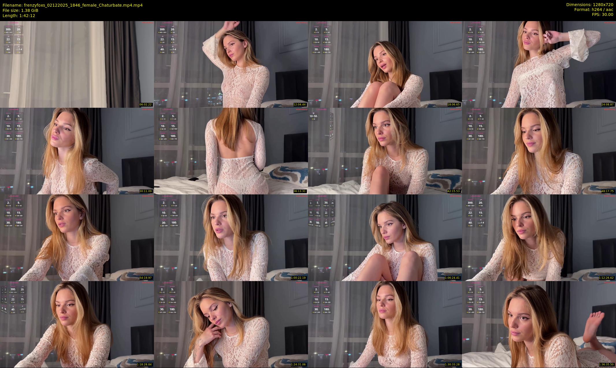 frenzyfoxs — 103 minute Chaturbate couple cam show recording, 720p, Dec 2, 2025