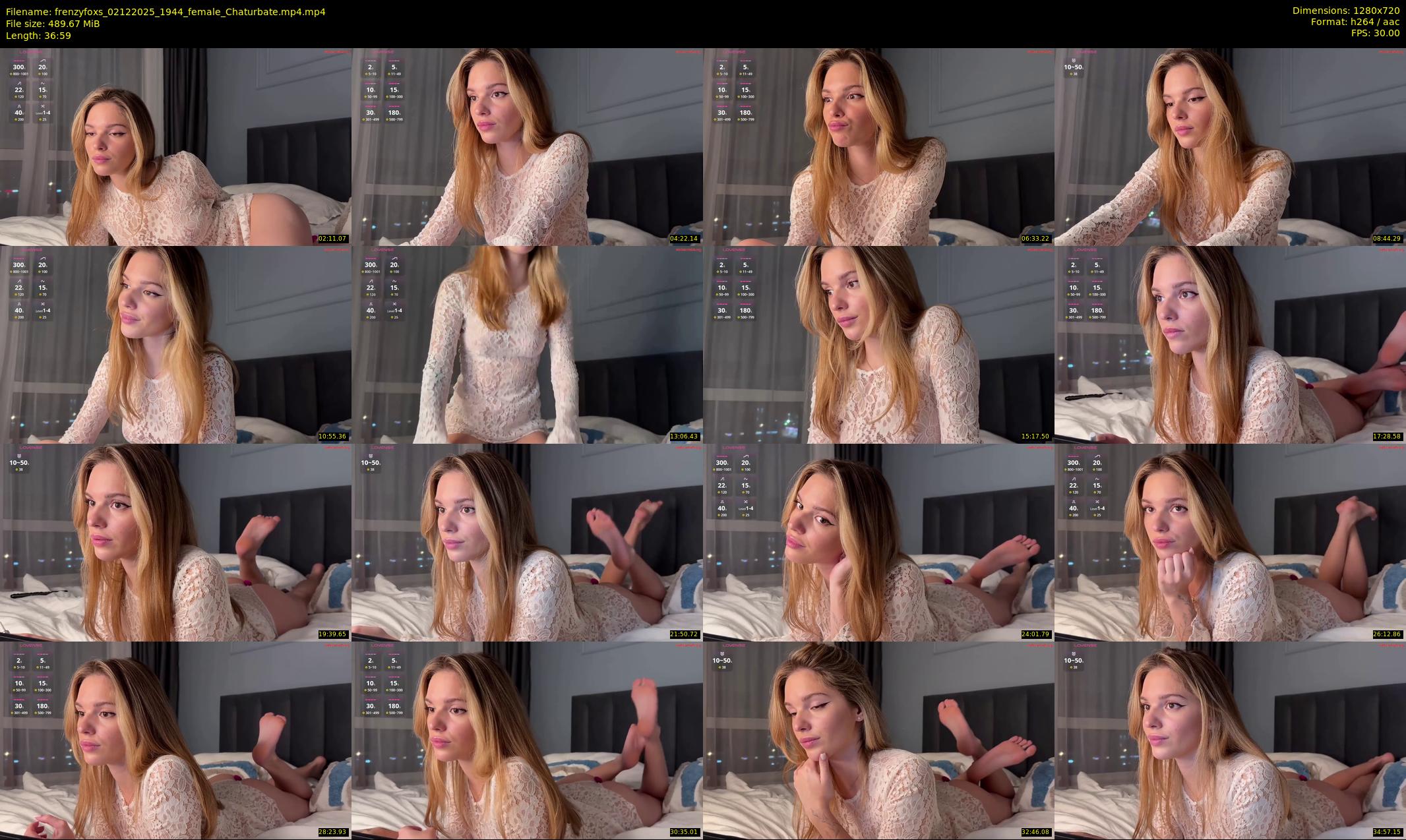 frenzyfoxs — 37 minute Chaturbate couple cam show recording, 720p, Dec 2, 2025