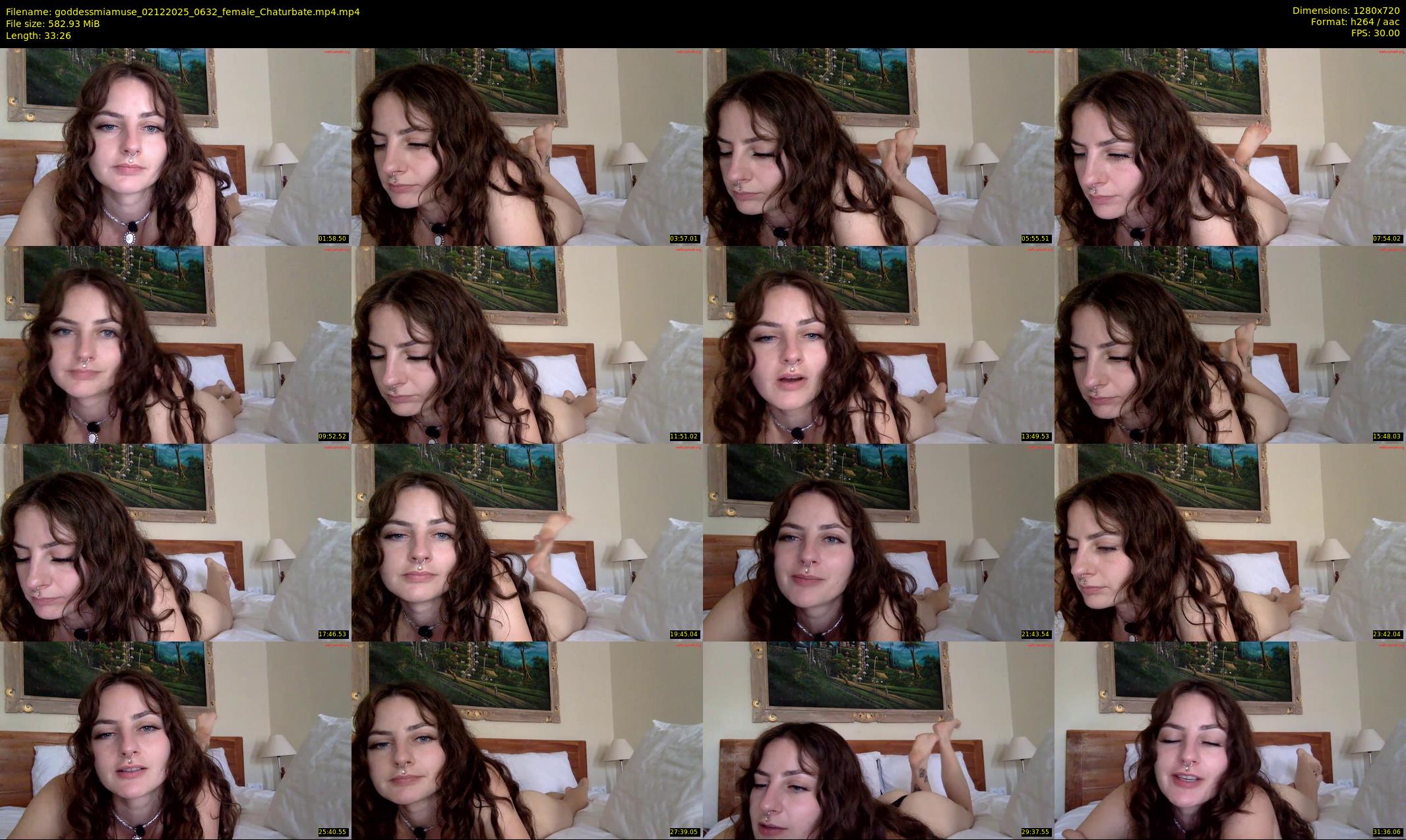 goddessmiamuse — 34 minute Chaturbate female cam show recording, 720p, Dec 2, 2025