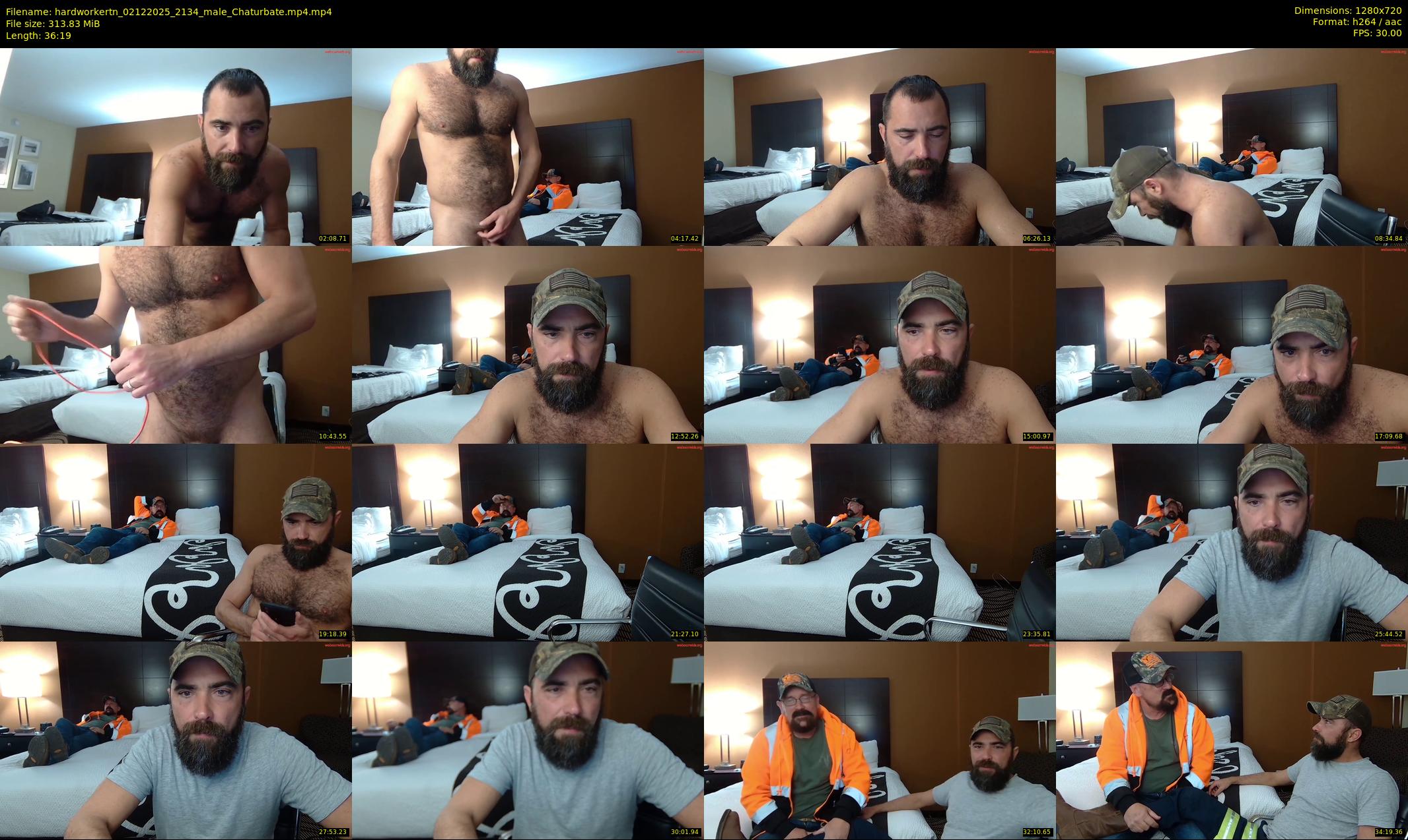 hardworkertn — 37 minute Chaturbate male cam show recording, 720p, Dec 2, 2025
