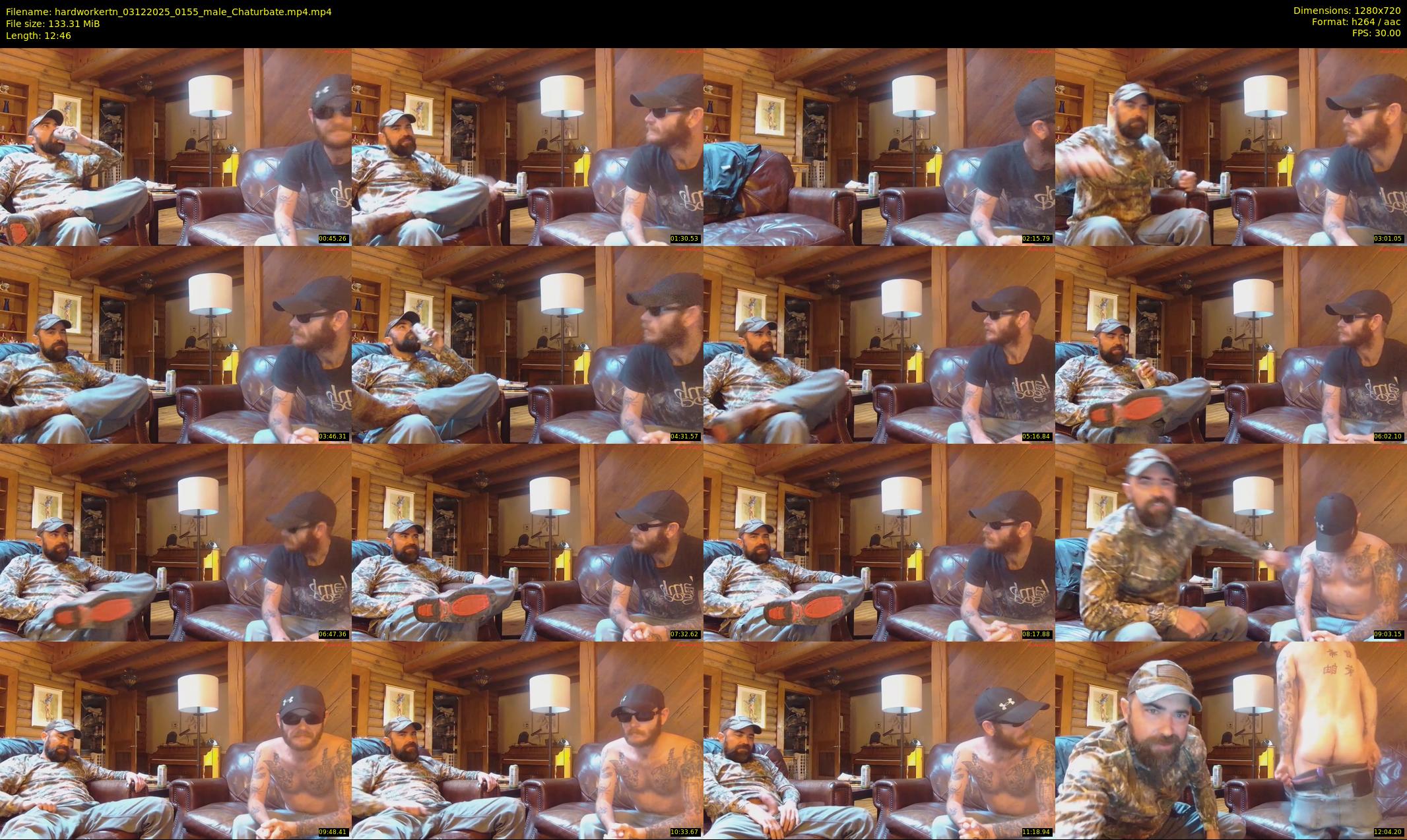 hardworkertn — 13 minute Chaturbate male cam show recording, 720p, Dec 3, 2025