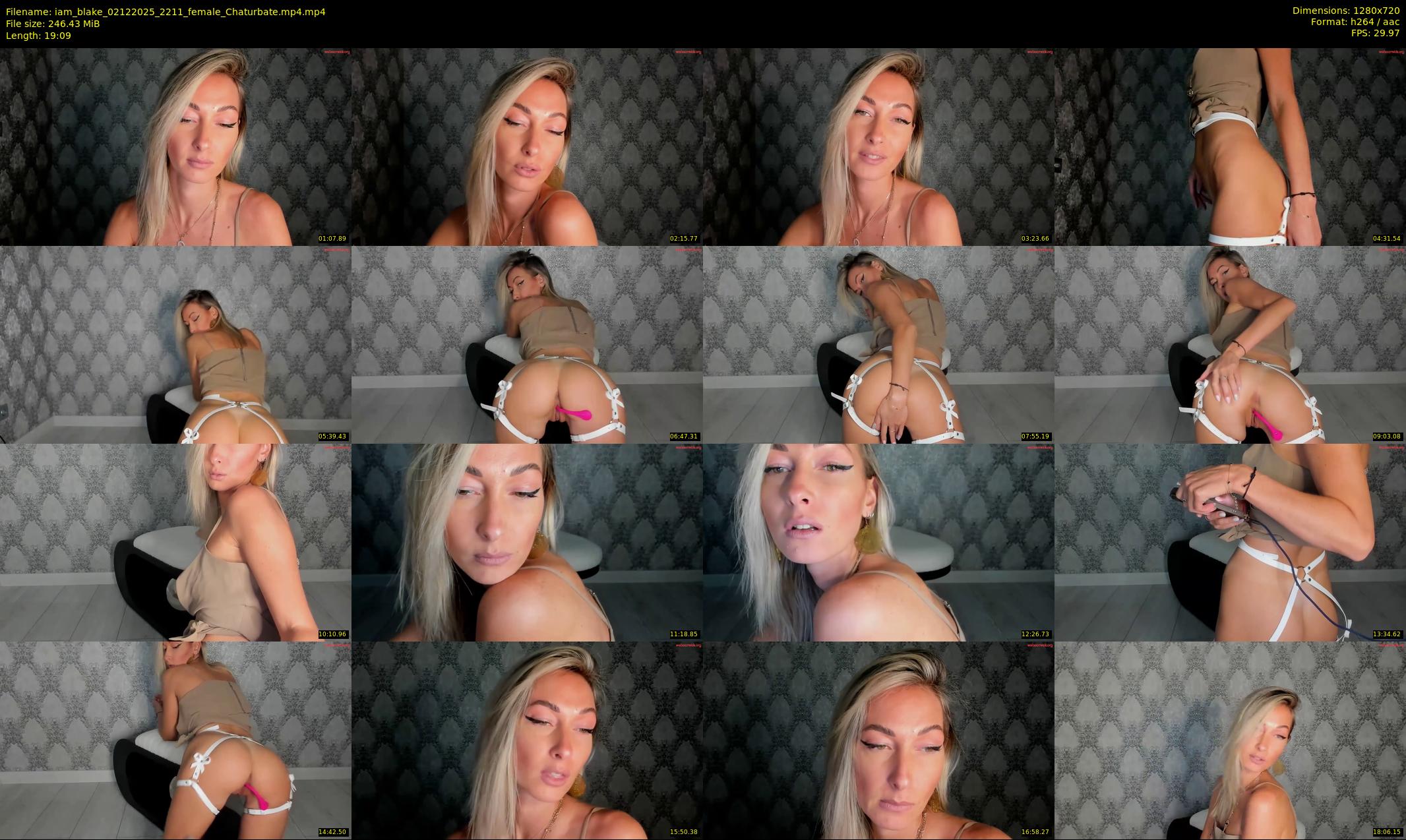 iam_blake — 20 minute Chaturbate female cam show recording, 720p, Dec 2, 2025