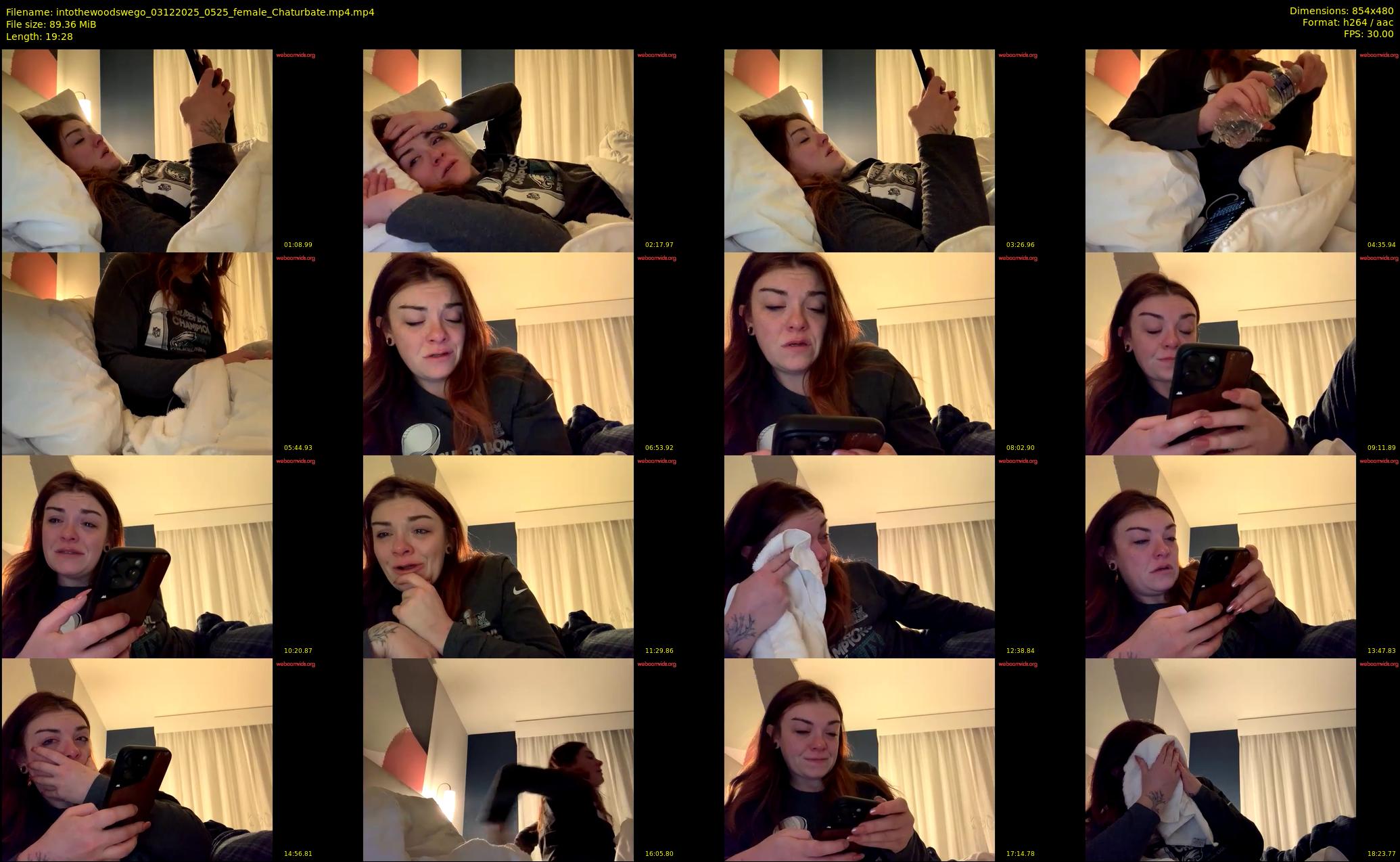 intothewoodswego — 20 minute Chaturbate female cam show recording, 480p, Dec 3, 2025