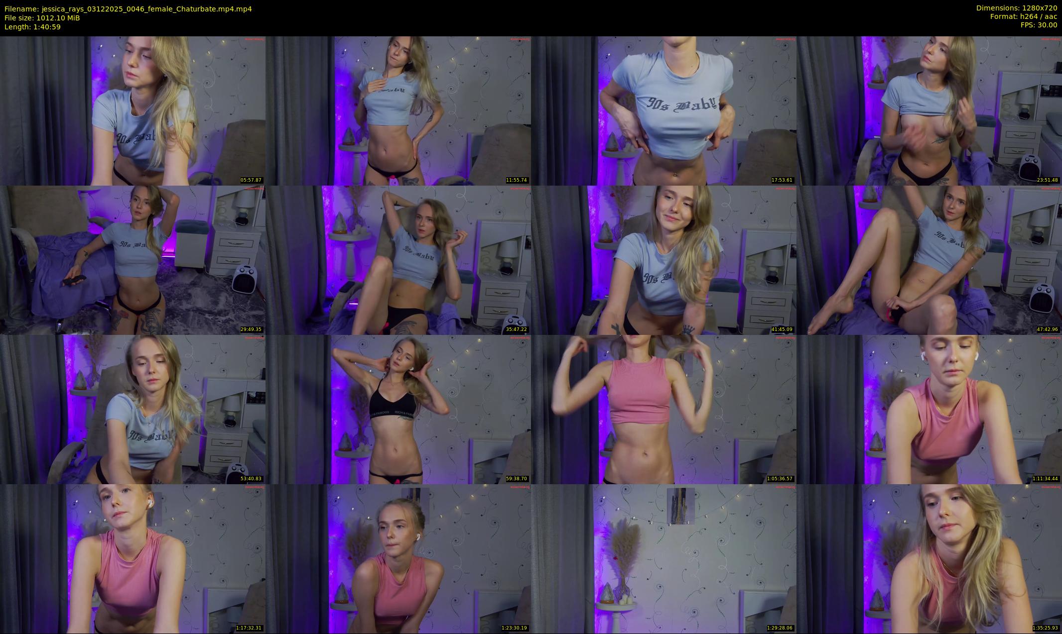 jessica_rays — 101 minute Chaturbate couple cam show recording, 720p, Dec 3, 2025