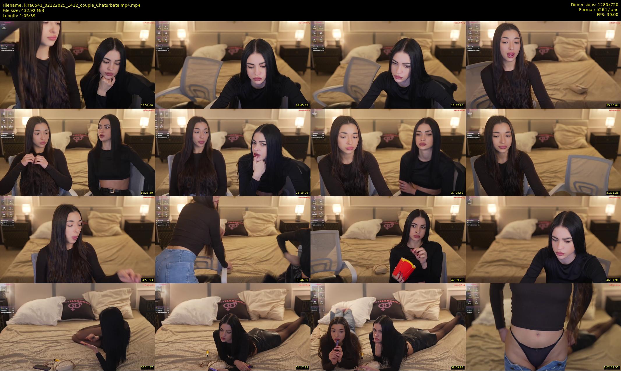 kira0541 — 66 minute Chaturbate couple cam show recording, 720p, Dec 2, 2025