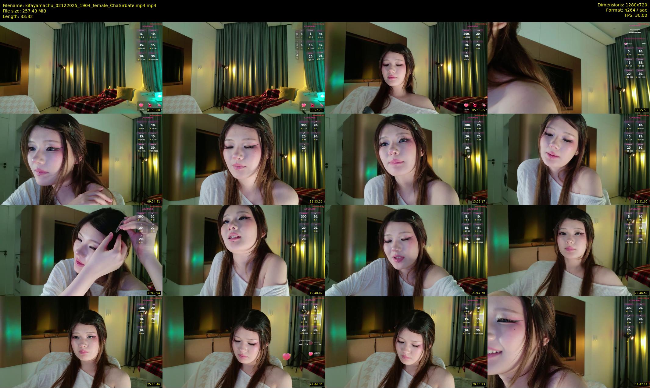 kitayamachu — 34 minute Chaturbate female cam show recording, 720p, Dec 2, 2025