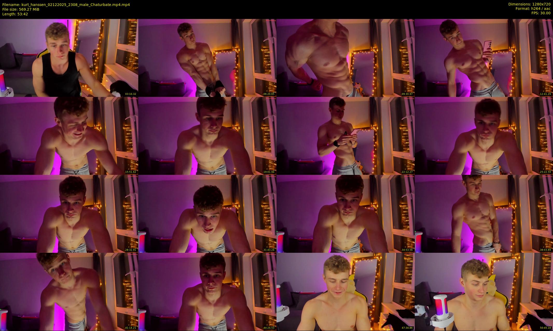 kurt_hanssen — 54 minute Chaturbate male cam show recording, 720p, Dec 2, 2025