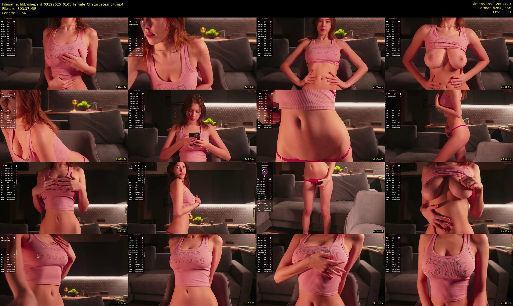 libbyshepard — 23 minute Chaturbate female cam show recording, 720p, Dec 3, 2025