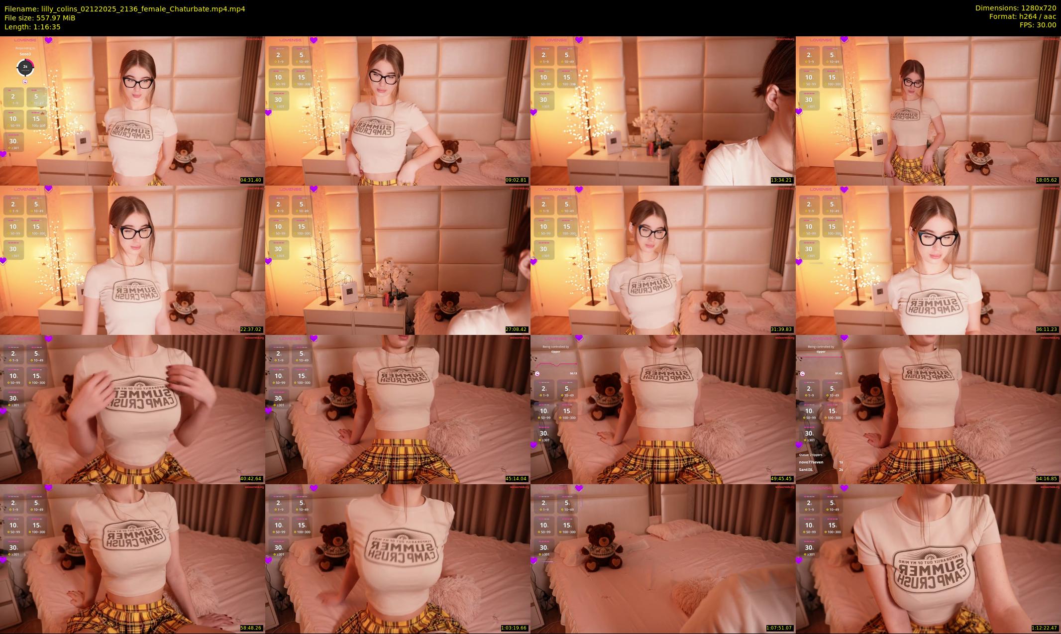 lilly_colins — 77 minute Chaturbate female cam show recording, 720p, Dec 2, 2025