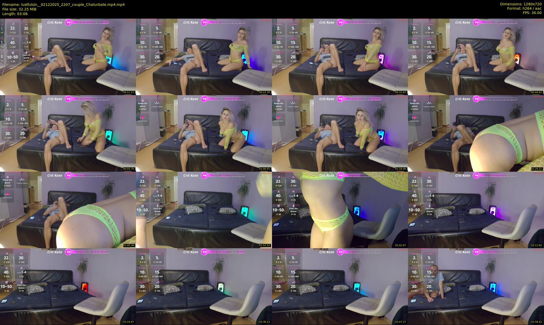 lustfulsin_ — 4 minute Chaturbate couple cam show recording, 720p, Dec 2, 2025