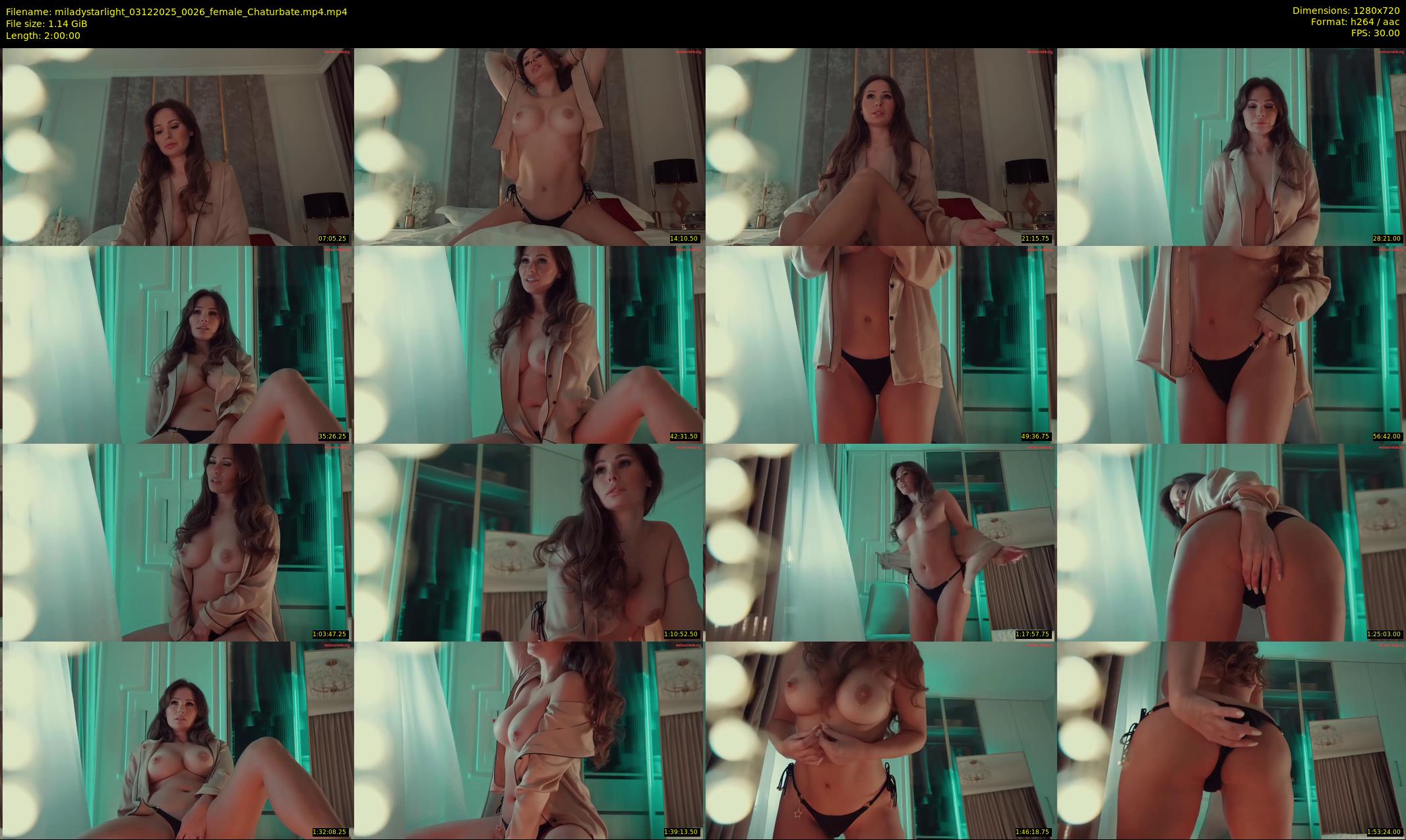 miladystarlight — 120 minute Chaturbate female cam show recording, 720p, Dec 3, 2025