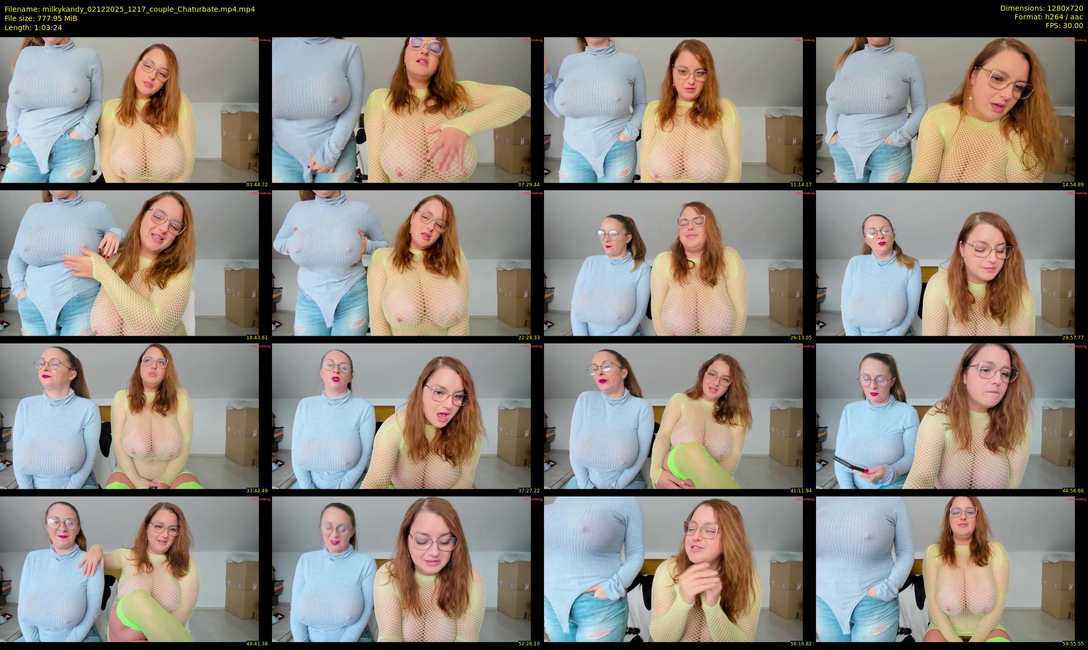 milkykandy — 64 minute Chaturbate female cam show recording, 720p, Dec 2, 2025