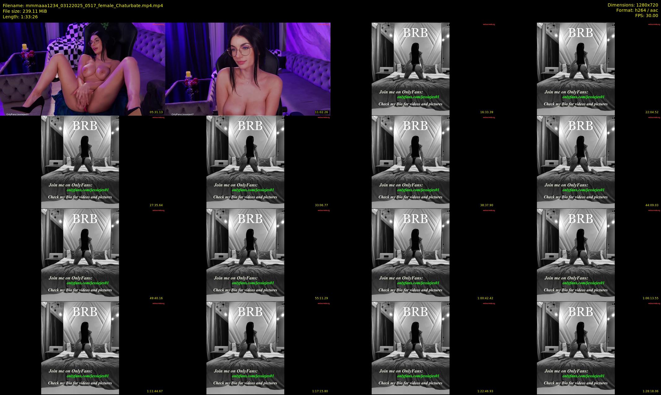 mmmaaa1234 — 94 minute Chaturbate female cam show recording, 720p, Dec 3, 2025