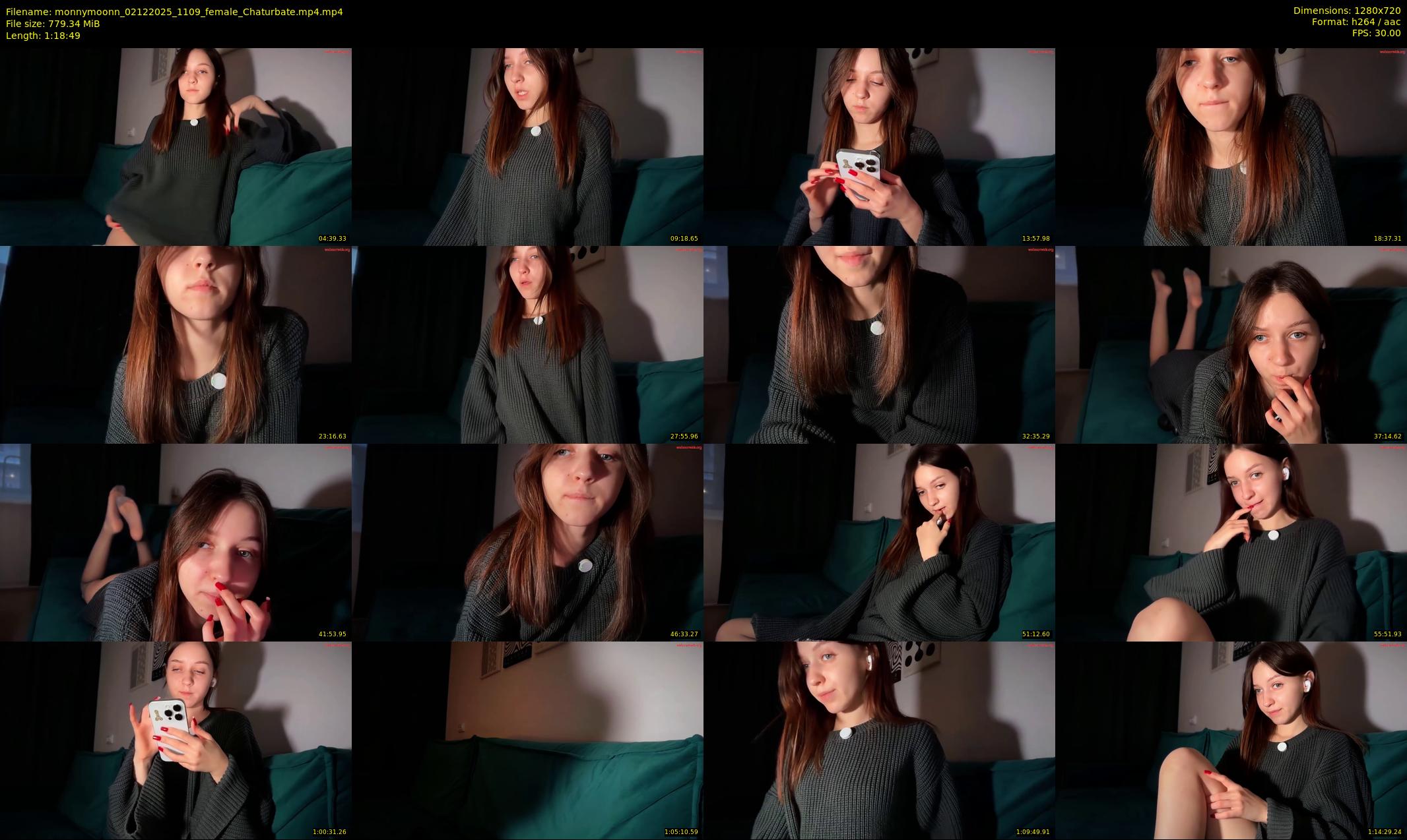 monnymoonn — 79 minute Chaturbate female cam show recording, 720p, Dec 2, 2025