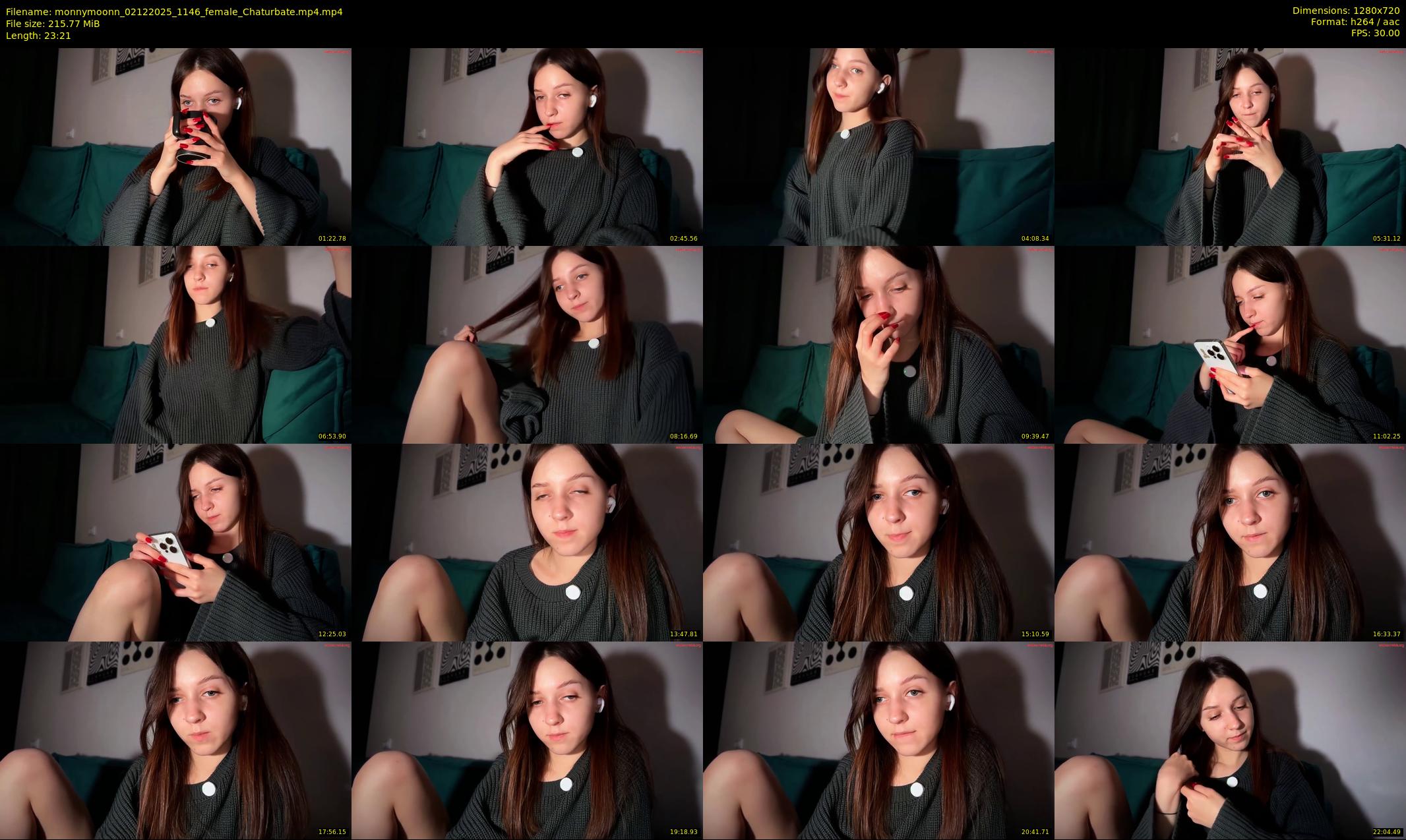 monnymoonn — 24 minute Chaturbate female cam show recording, 720p, Dec 2, 2025
