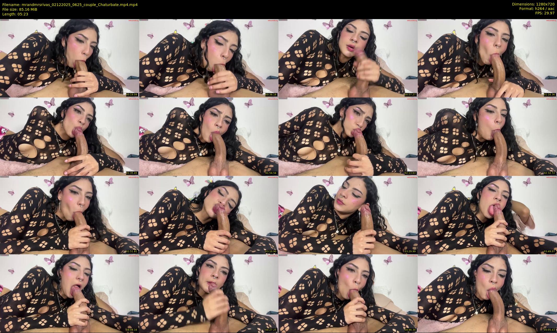 mrandmrsrivas — 6 minute Chaturbate couple cam show recording, 720p, Dec 2, 2025