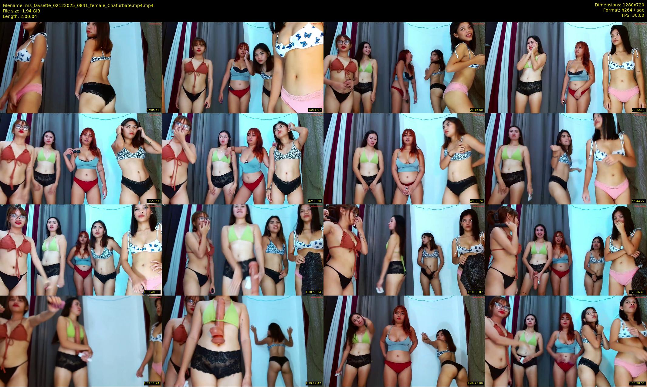 ms_favsette — 121 minute Chaturbate female cam show recording, 720p, Dec 2, 2025