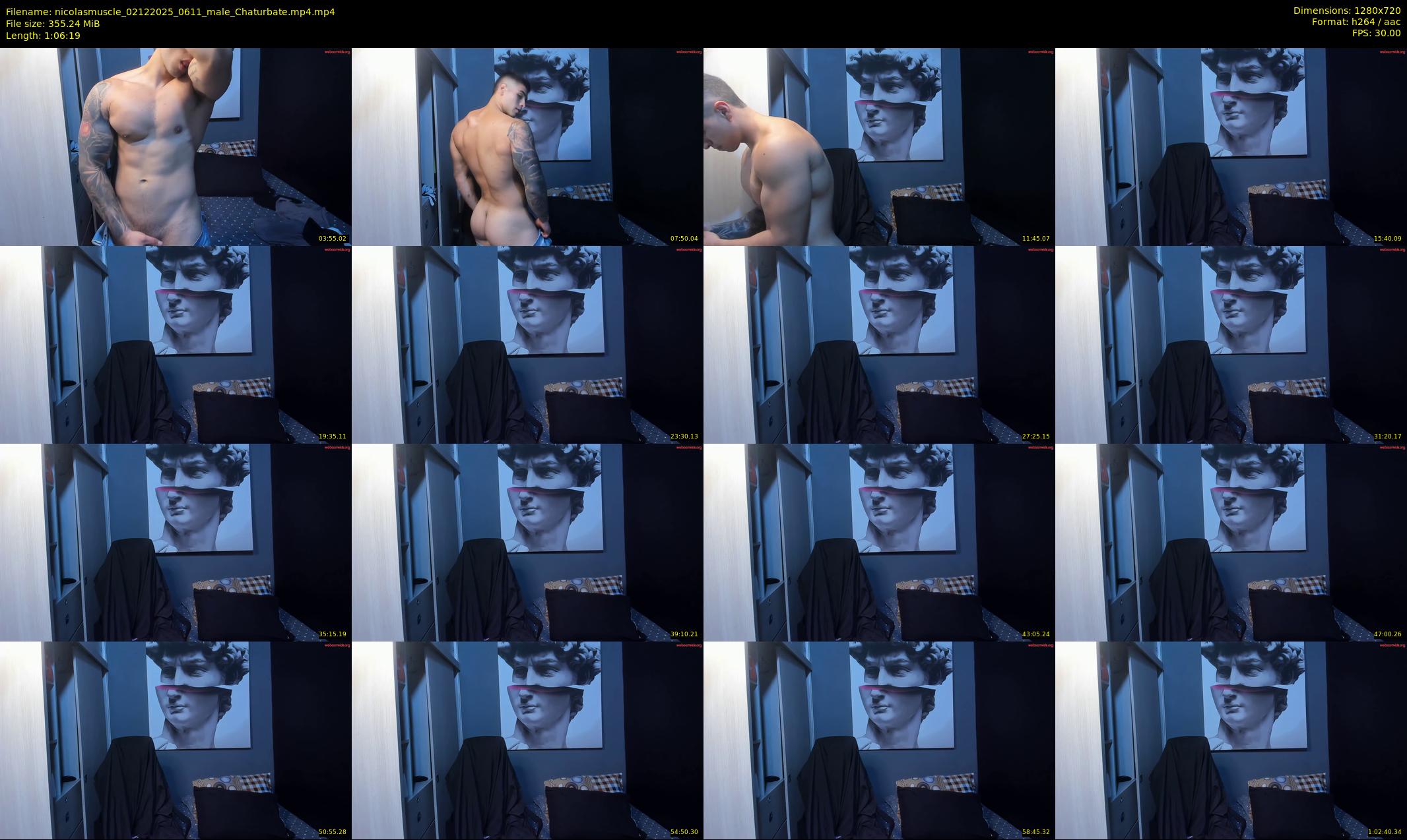 nicolasmuscle — 67 minute Chaturbate male cam show recording, 720p, Dec 2, 2025