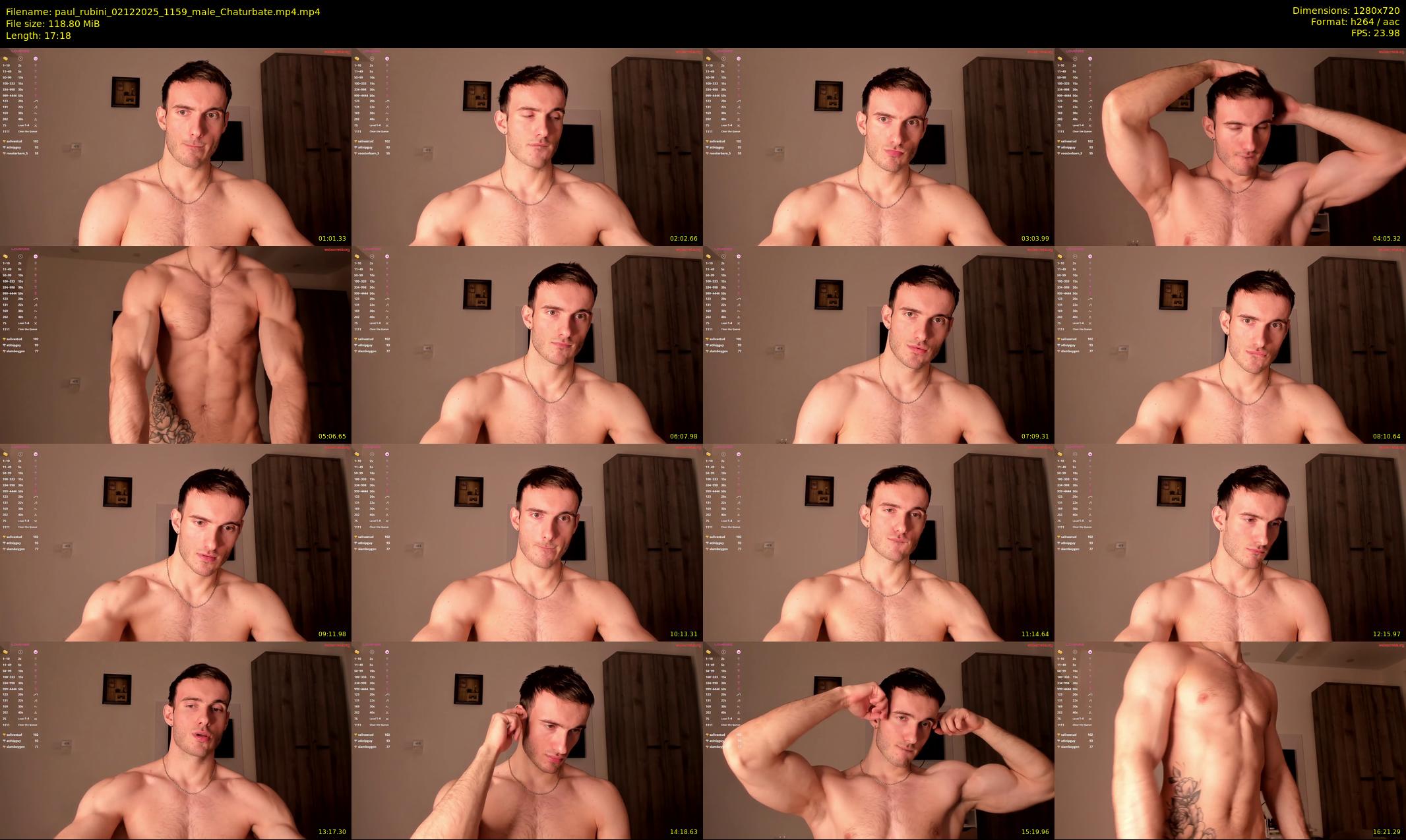 paul_rubini — 18 minute Chaturbate male cam show recording, 720p, Dec 2, 2025