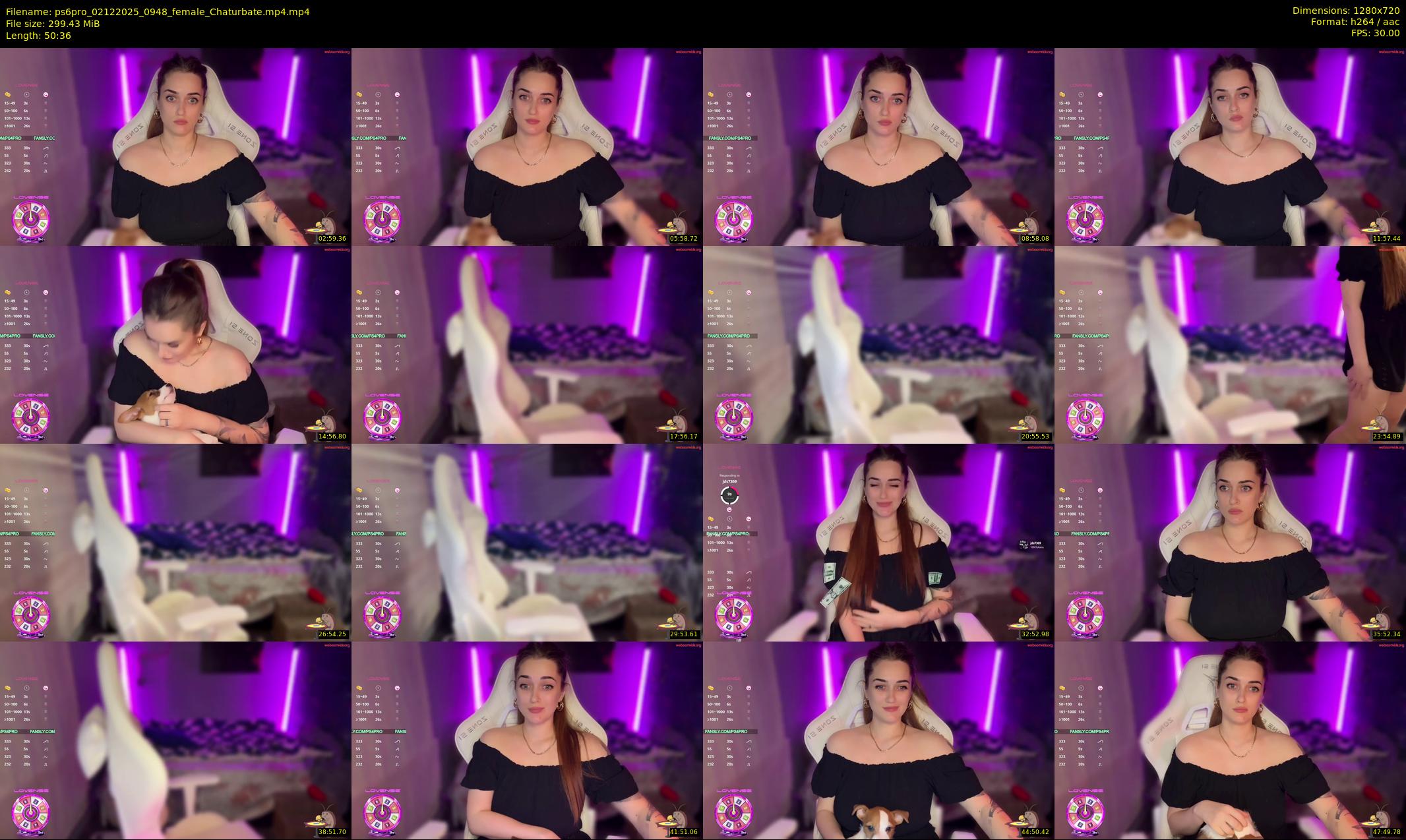 ps6pro — 51 minute Chaturbate female cam show recording, 720p, Dec 2, 2025