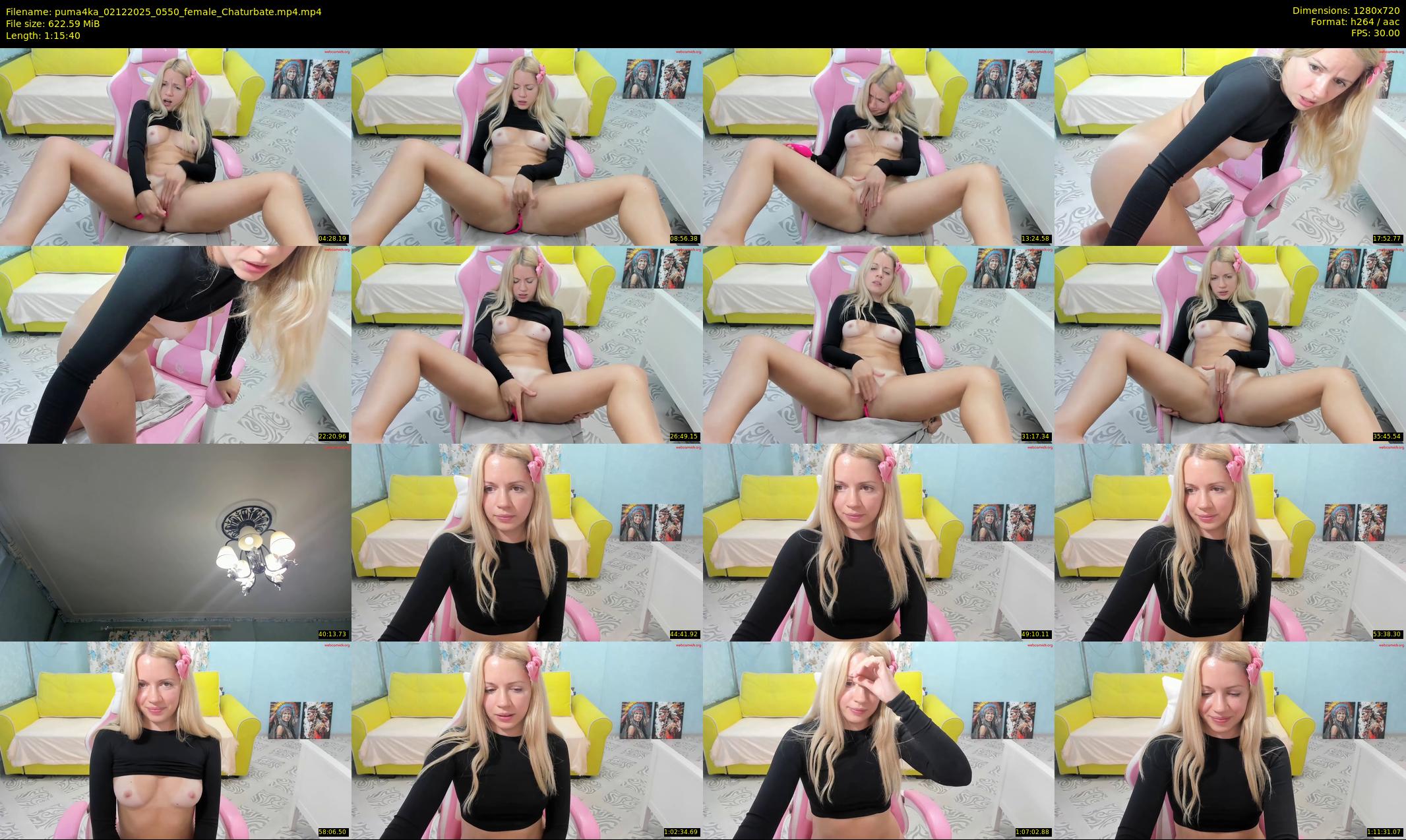 puma4ka — 76 minute Chaturbate female cam show recording, 720p, Dec 2, 2025