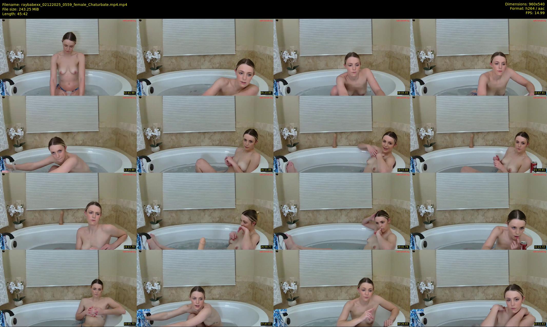 raybabexx — 46 minute Chaturbate female cam show recording, 480p, Dec 2, 2025