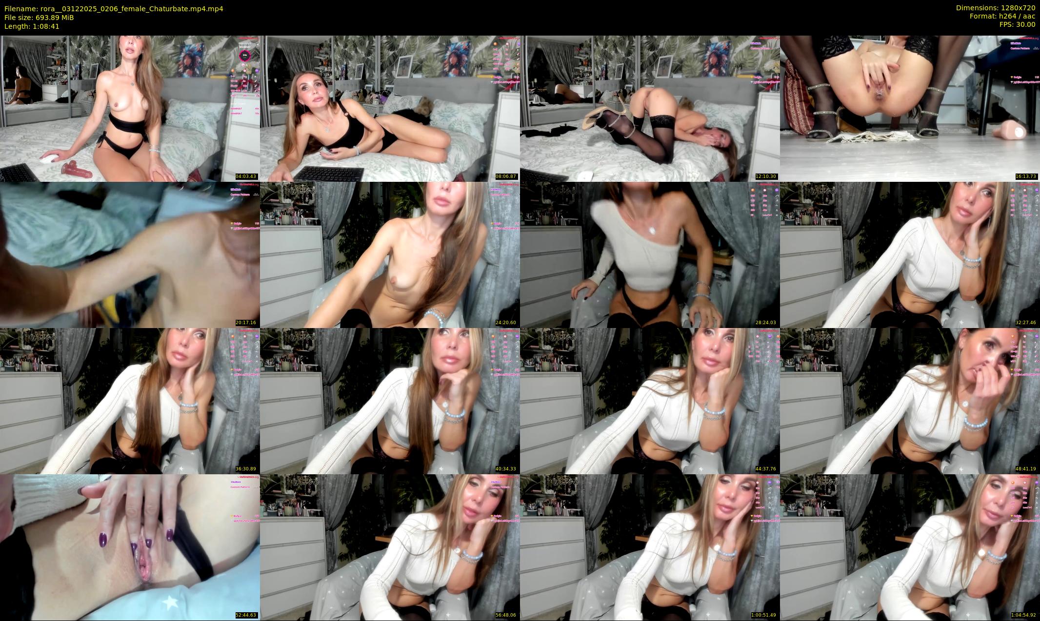 rora_ — 69 minute Chaturbate female cam show recording, 720p, Dec 3, 2025